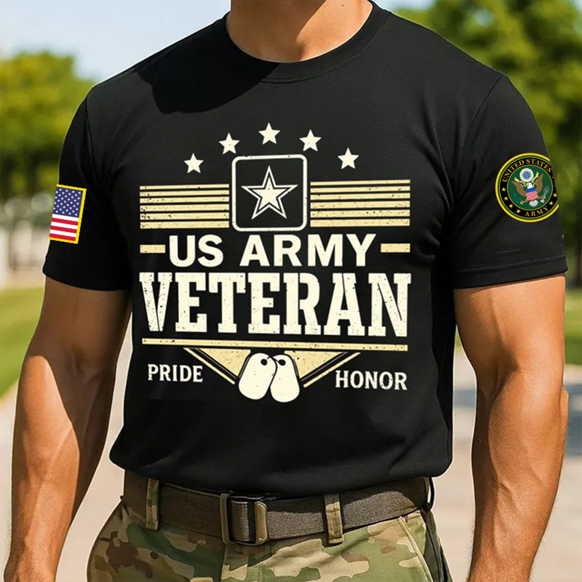 Premium 250th Anniversary Of The Army T-Shirt VPVC930095, Gifts For Army Veteran, Gifts On Father’s Day, Veterans Day