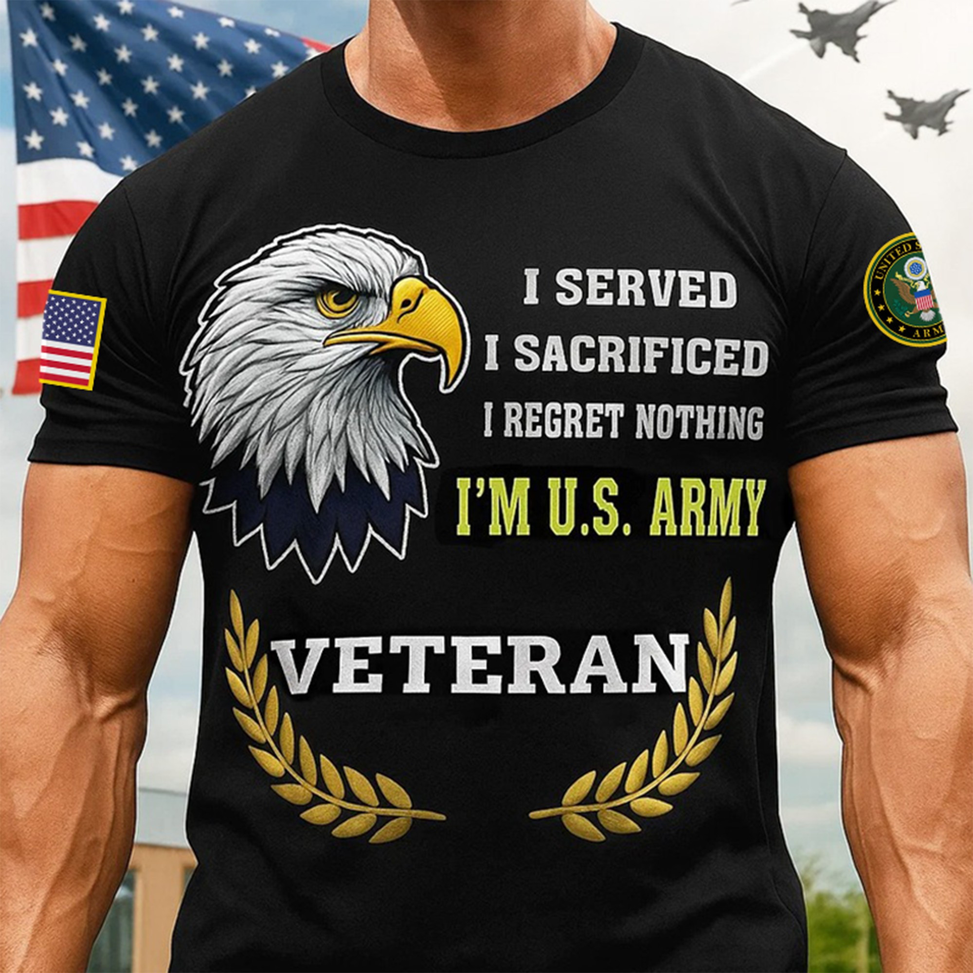 Premium 250th Anniversary Of The Army T-Shirt VPVC930096, Gifts For Army Veteran, Gifts On Father’s Day, Veterans Day