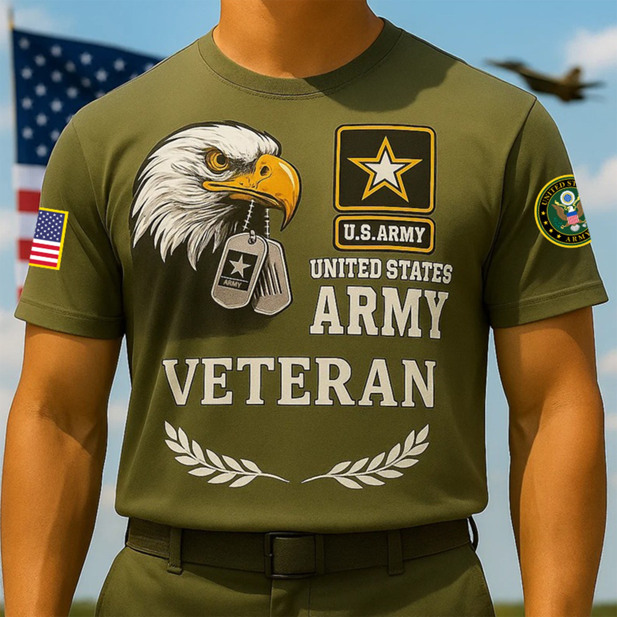 Premium 250th Anniversary Of The Army T-Shirt VPVC930099, Gifts For Army Veteran, Gifts On Father’s Day, Veterans Day