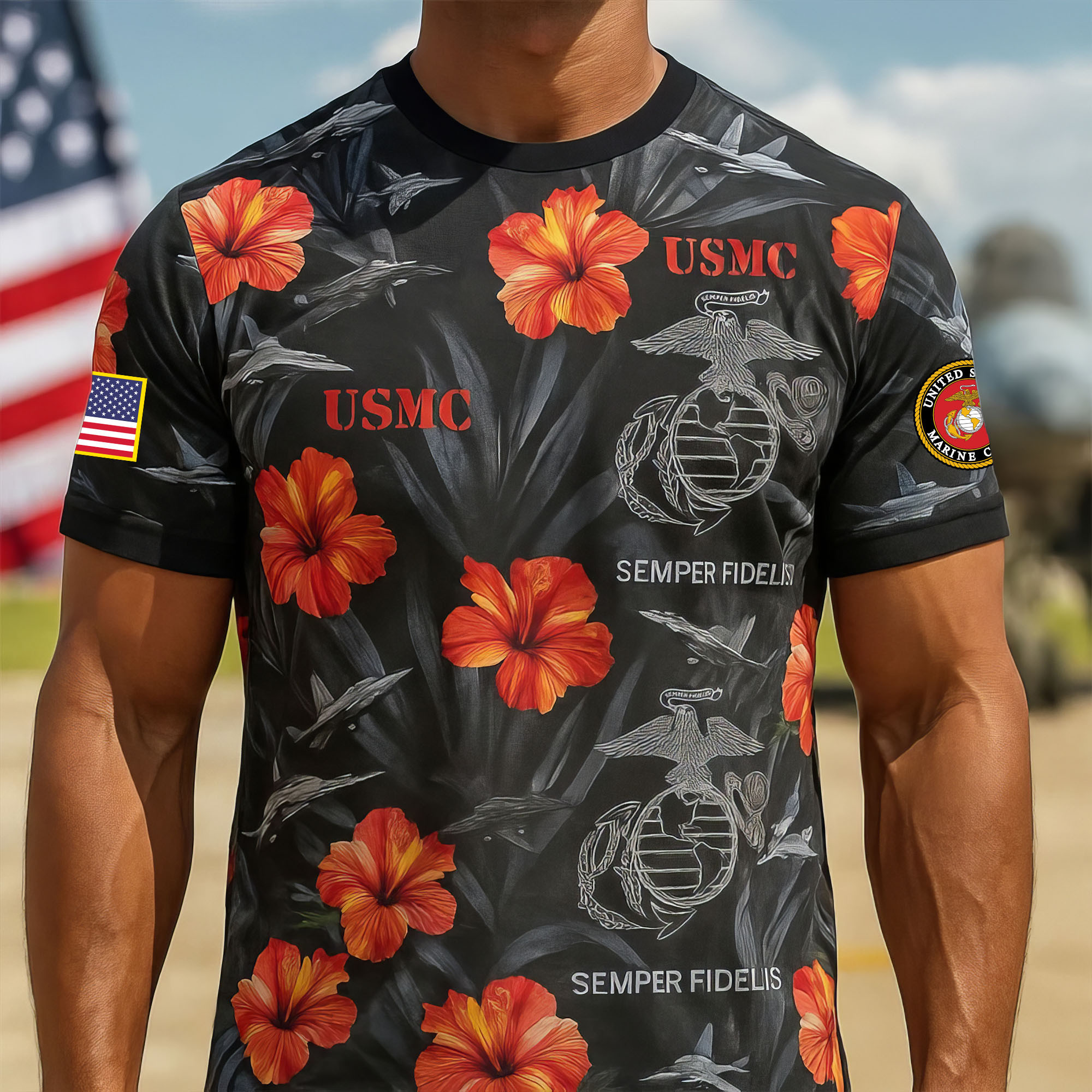 Premium USMC T-Shirt VPVC930242, 250th Anniversary Marine Corps Shirt, Gifts For Marine Veteran, Gifts On Father’s Day, Veterans Day