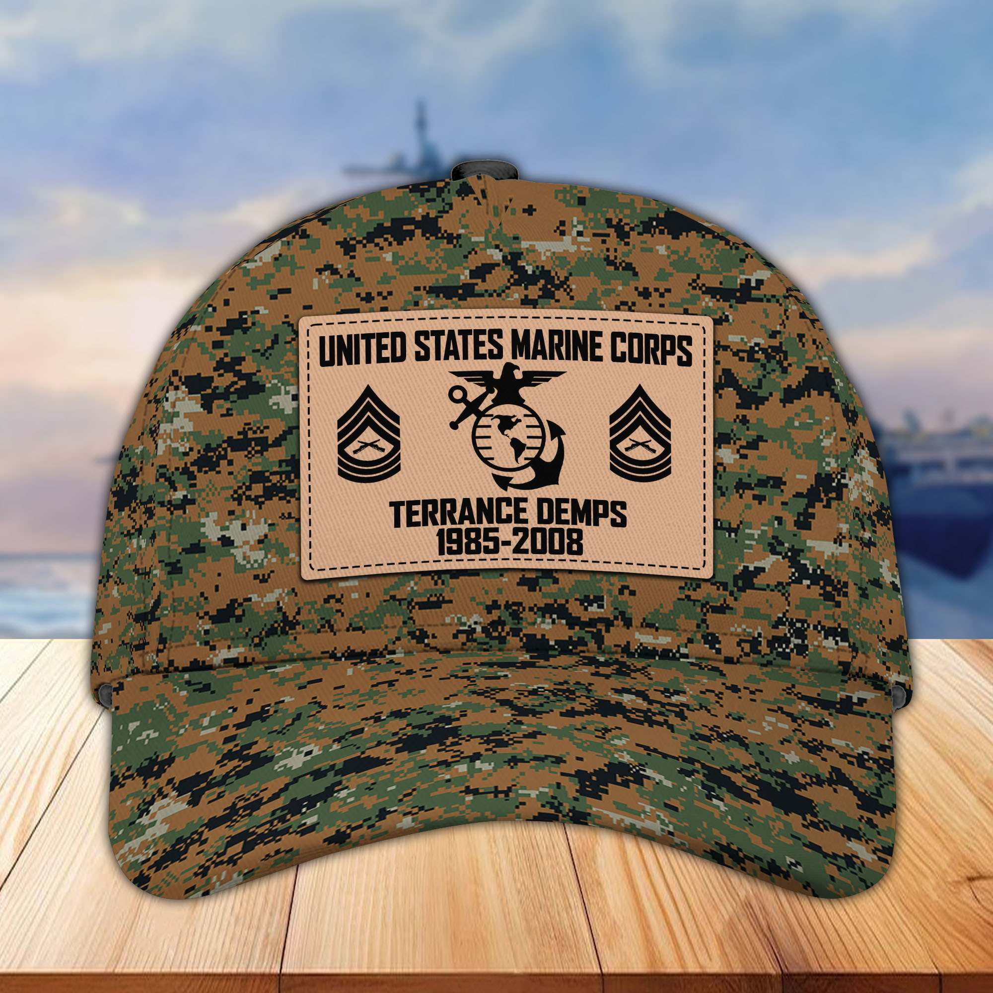 Premium USMC Custom Cap CPVC110812