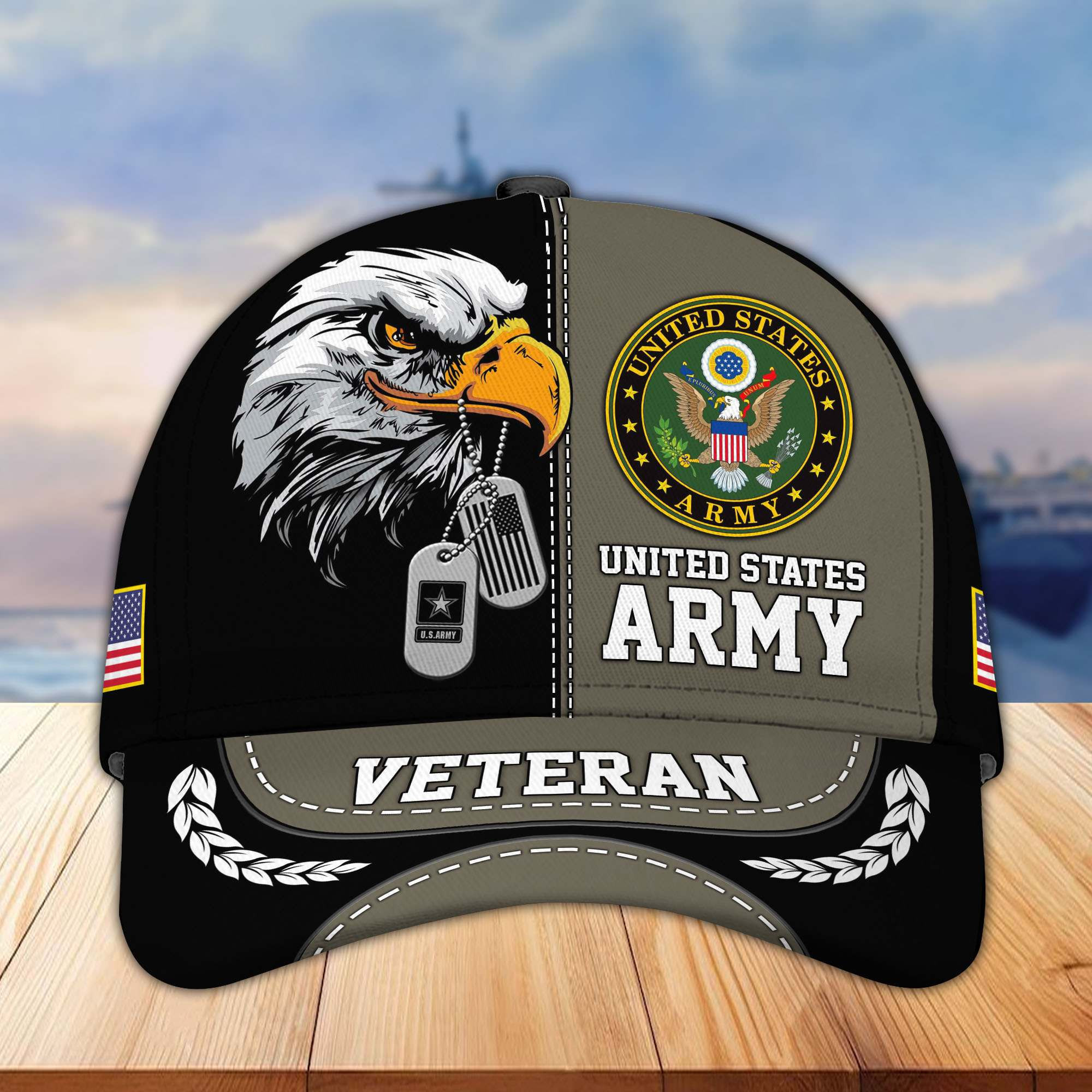 Premium US Army Cap CPVC110813