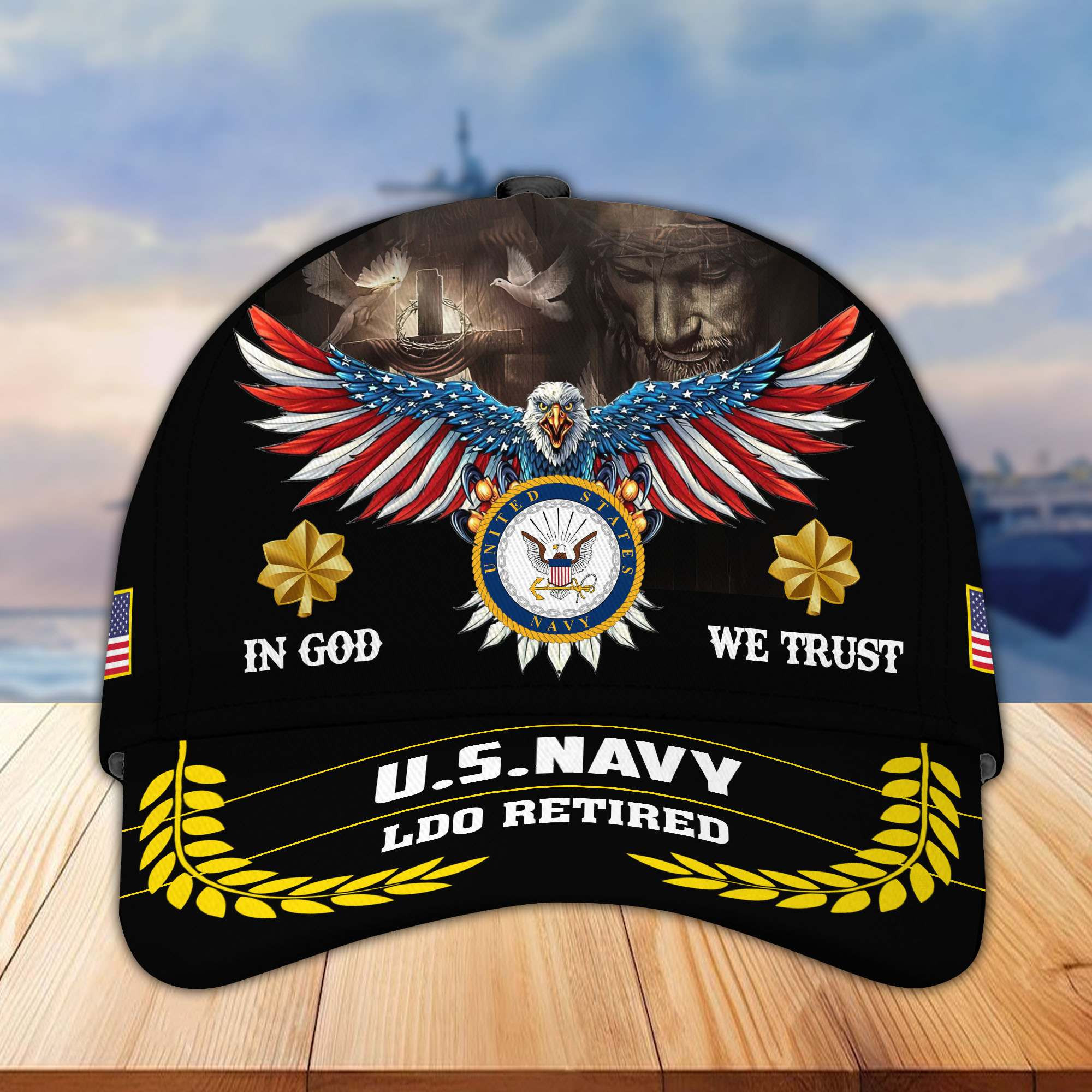 Premium Custom US Navy Cap CPVC140811