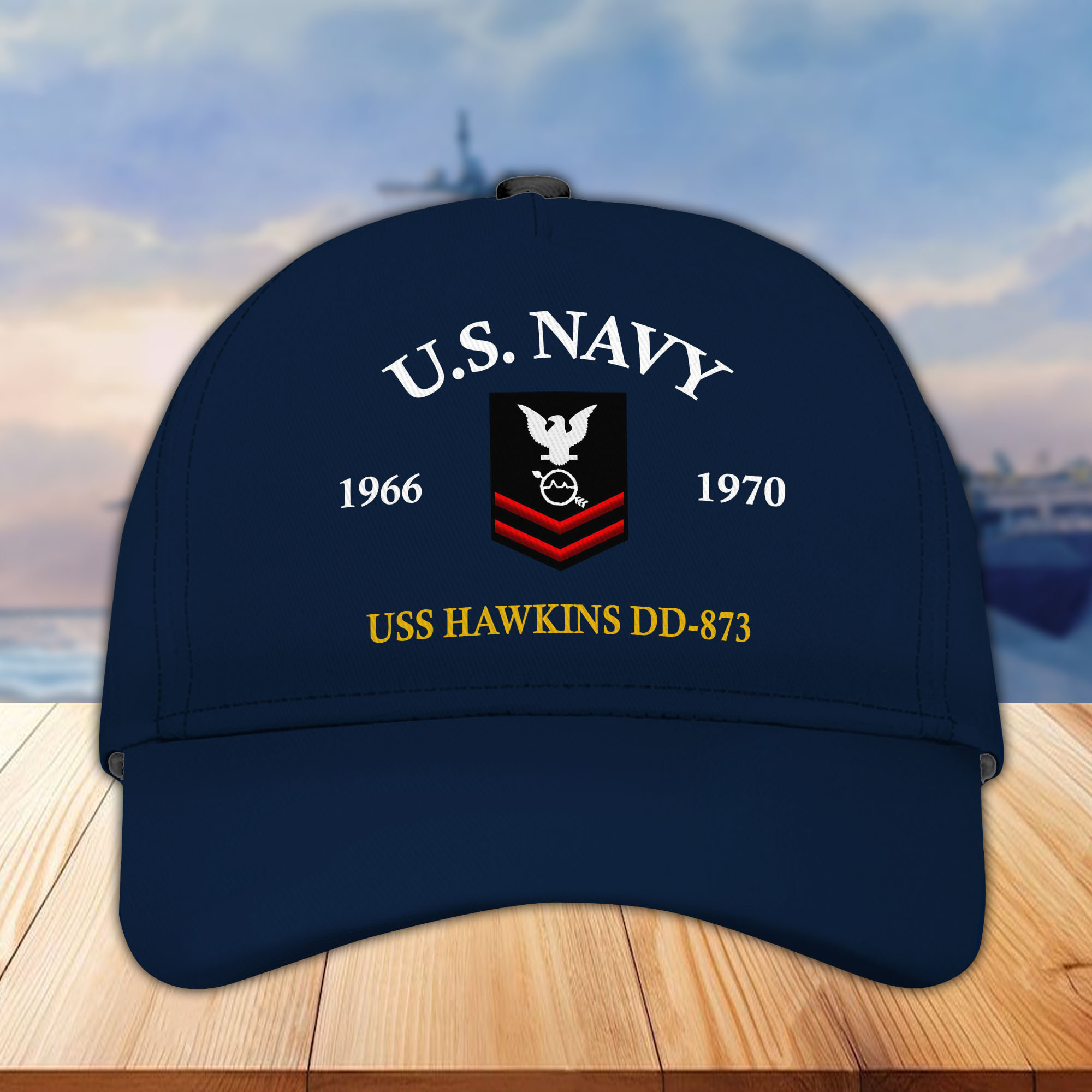 Premium Custom US Navy Cap CPVC180816