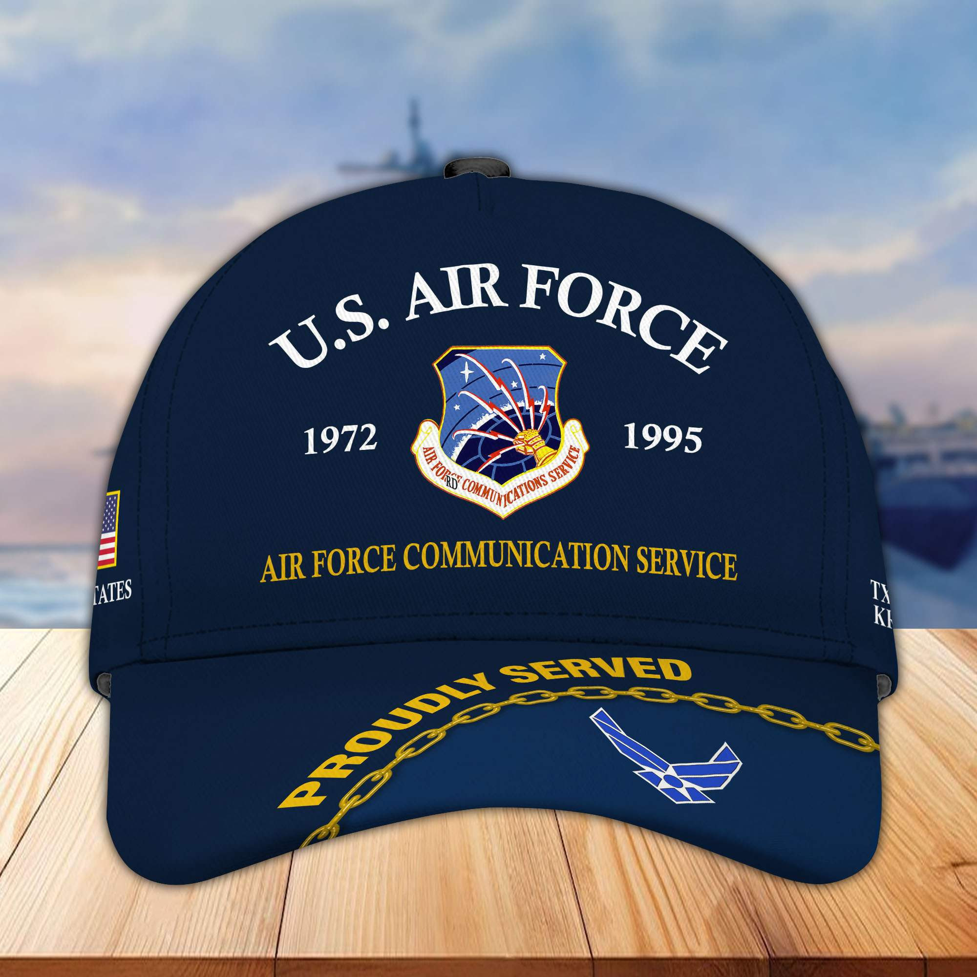 Premium Custom USAF Cap CPVC210811