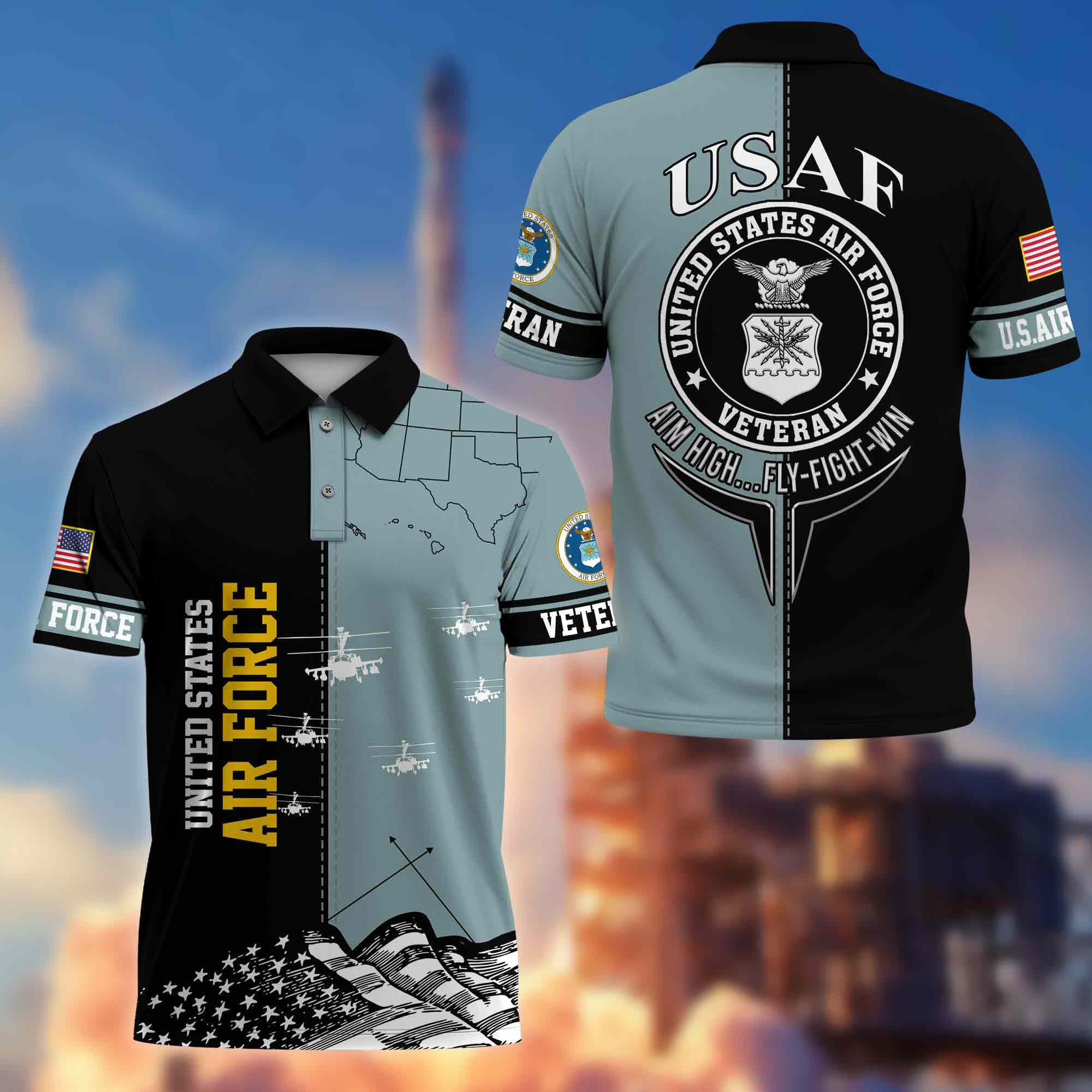 Premium USAF Polo Shirt CPVC260812