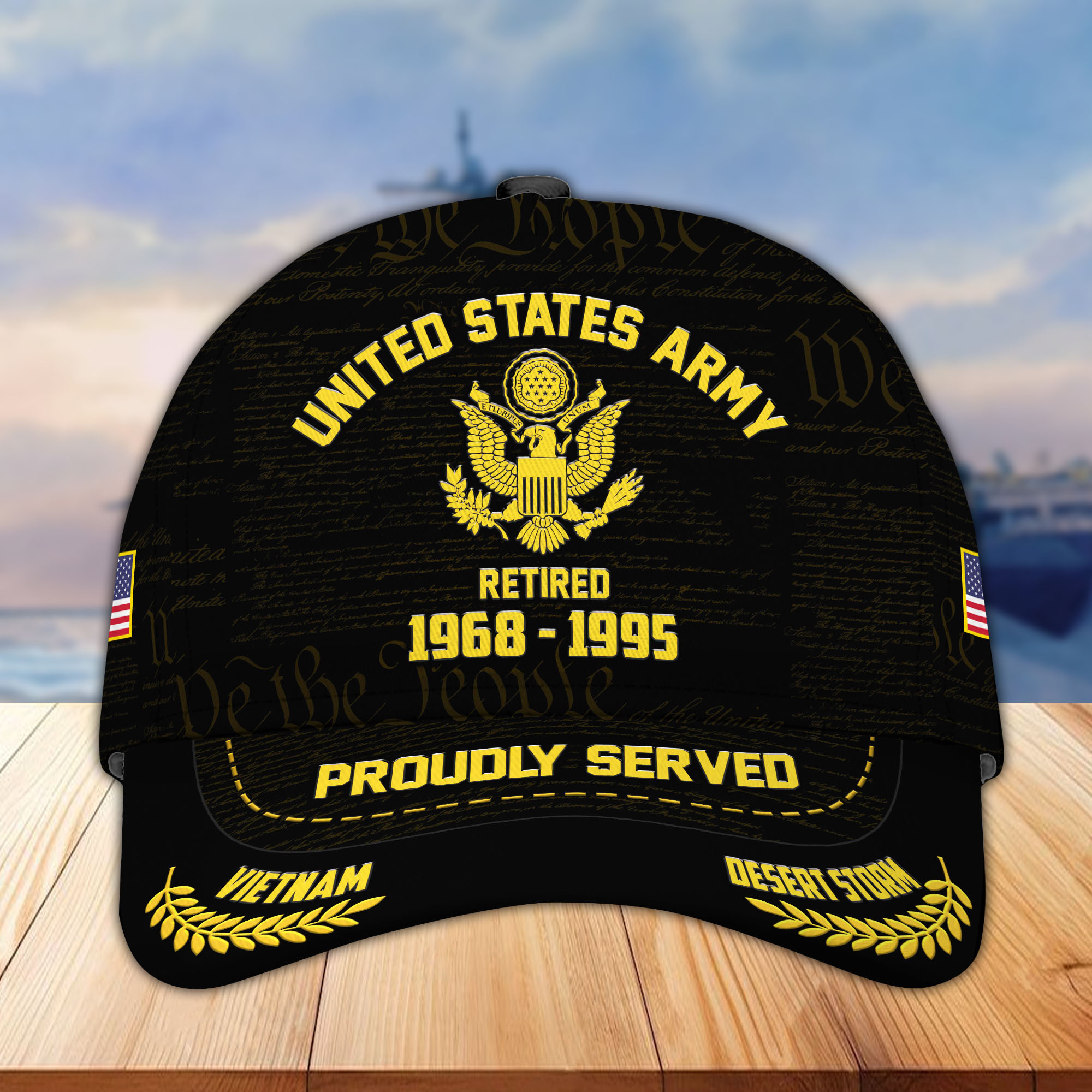 Premium US Army Retired Cap CPVC270812
