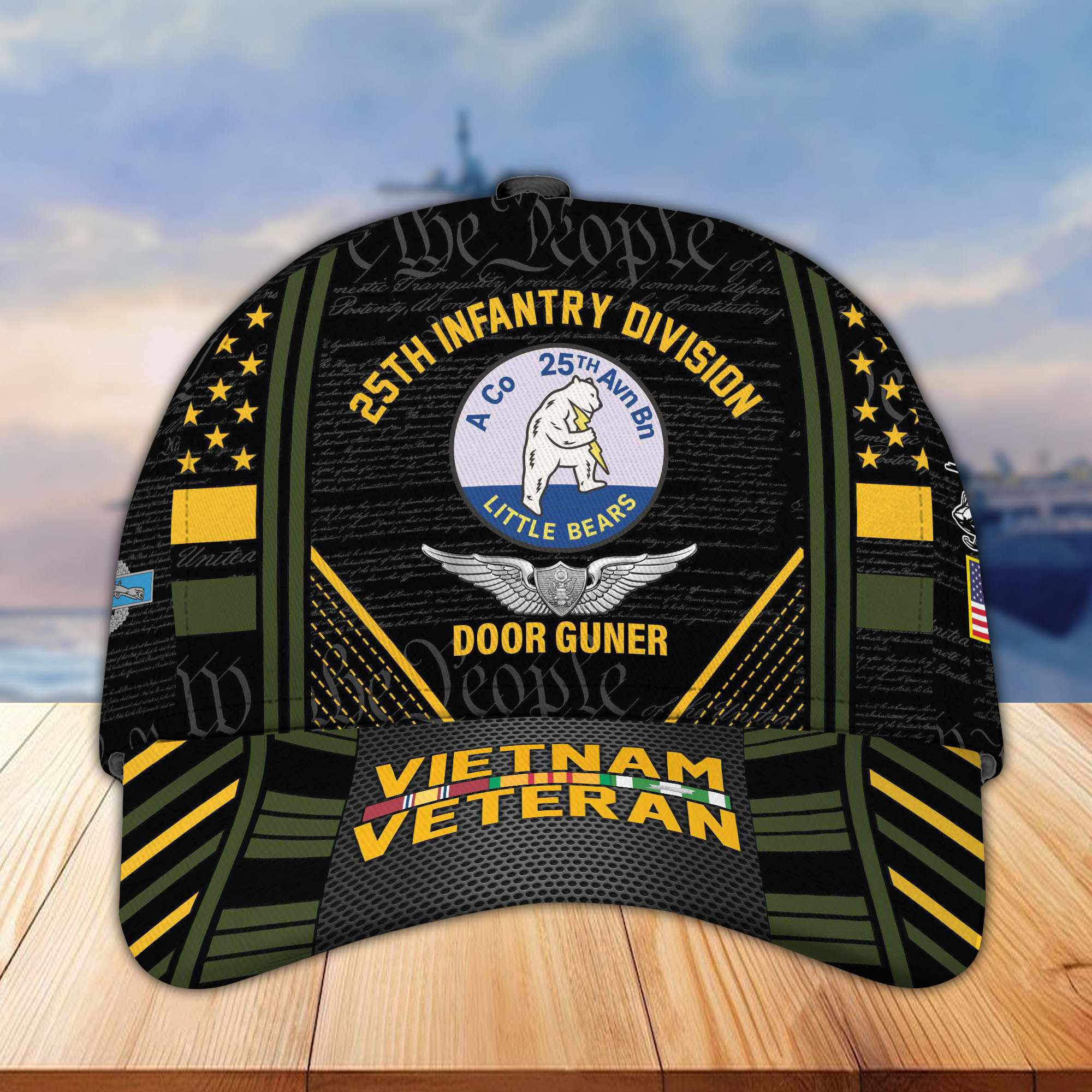 Premium Custom US Army Vietnam Veteran Cap CPVC180815