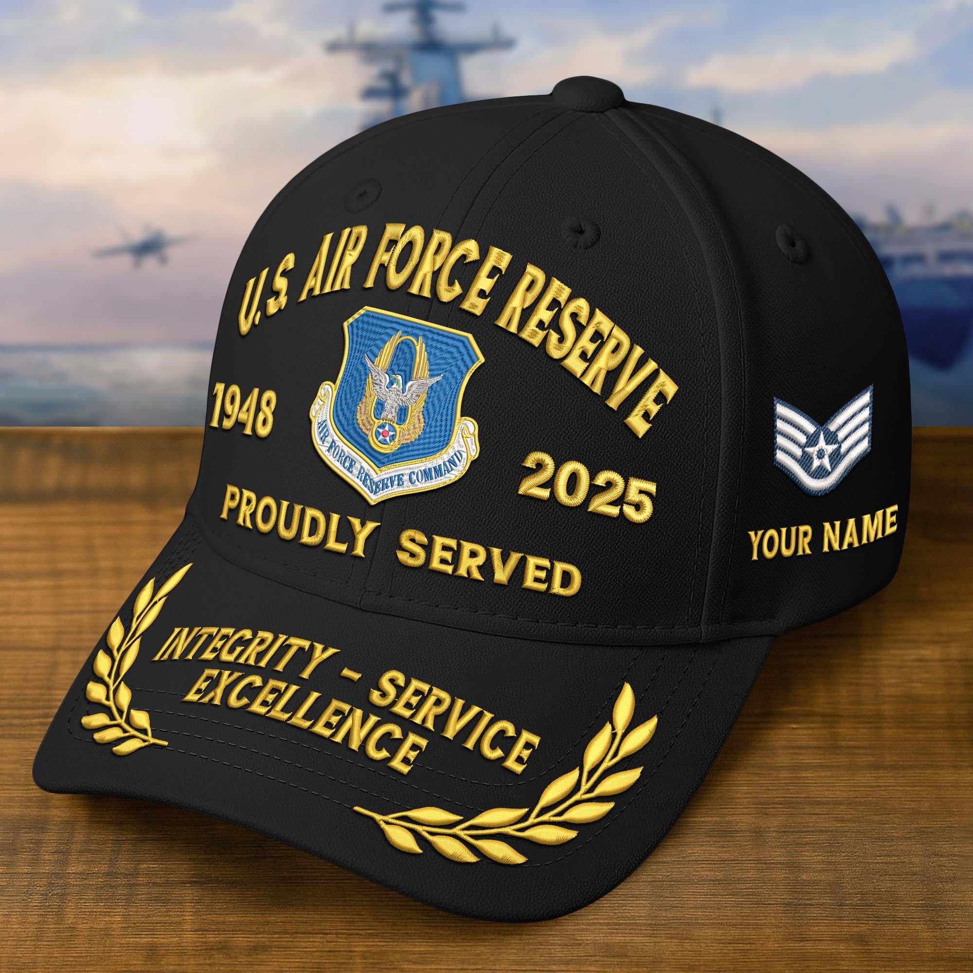 Premium Custom USAF Reserve Embroidered Cap CPVC080912