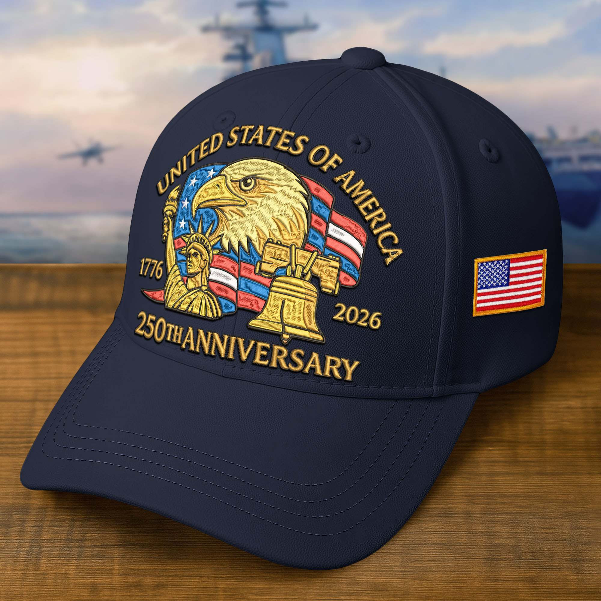 Premium Custom United States Of America Embroidered Cap CPVC220910