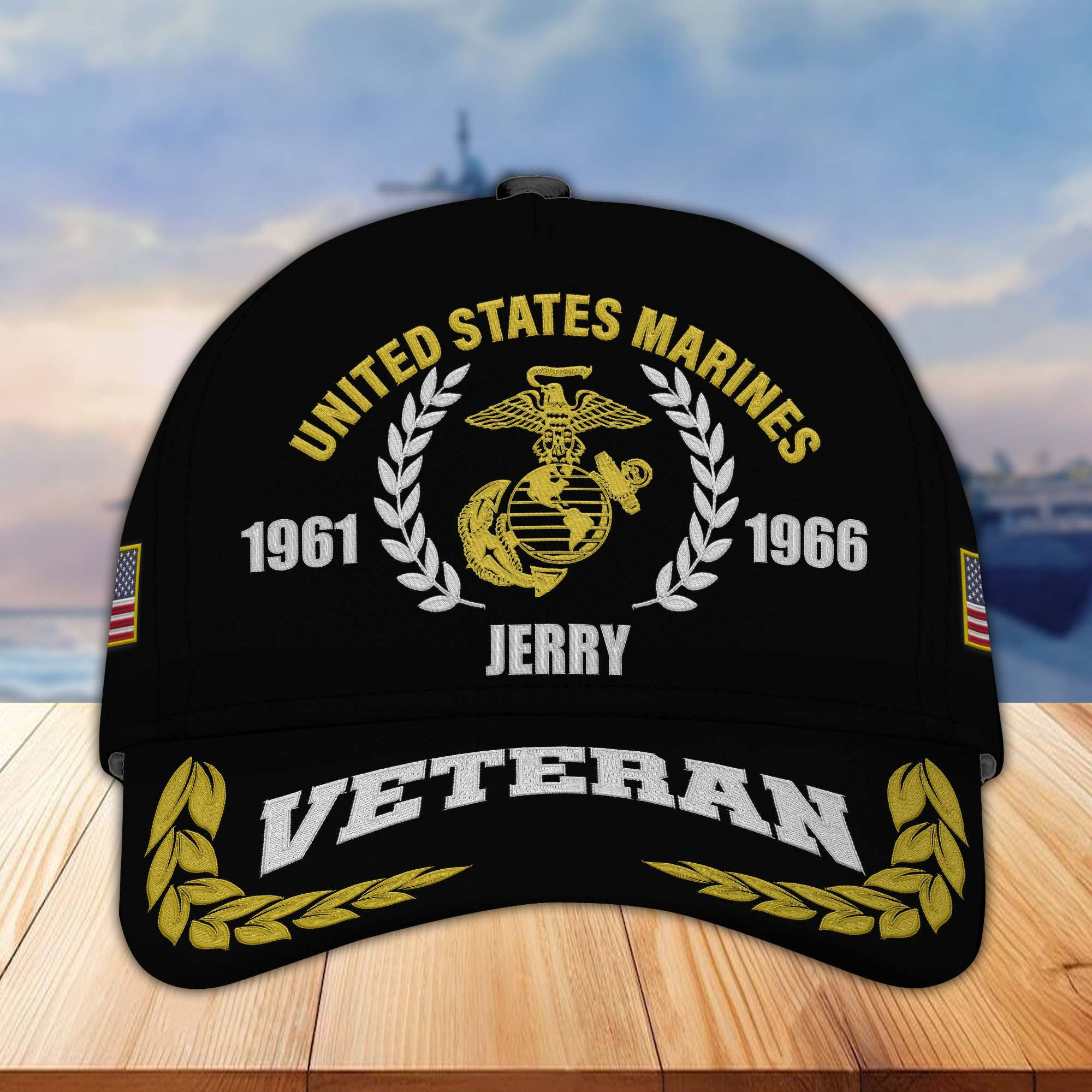 Premium Custom US Marines Embroidered Cap CPVC220914