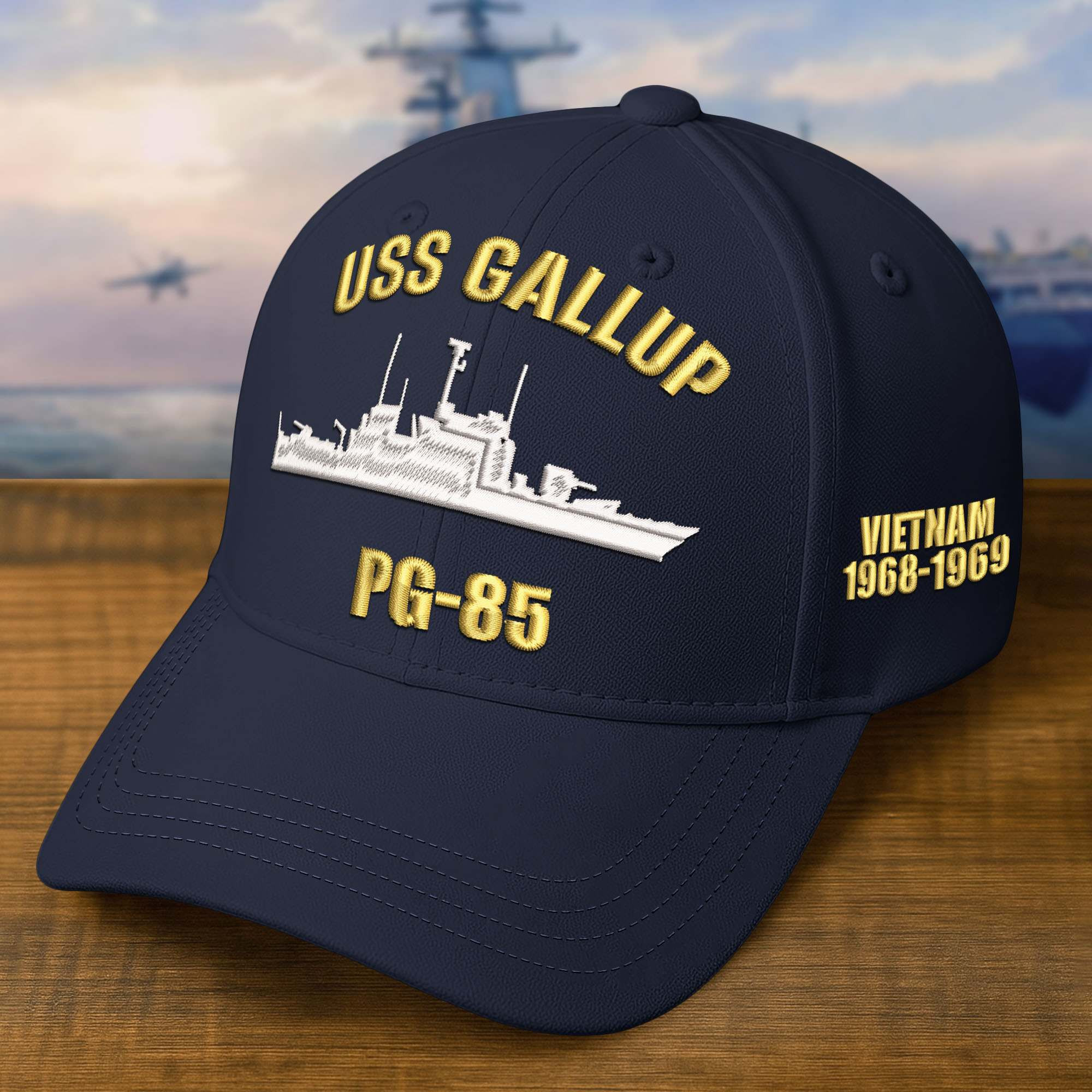 Premium Customer US Navy Embroidered Cap CPVC250915