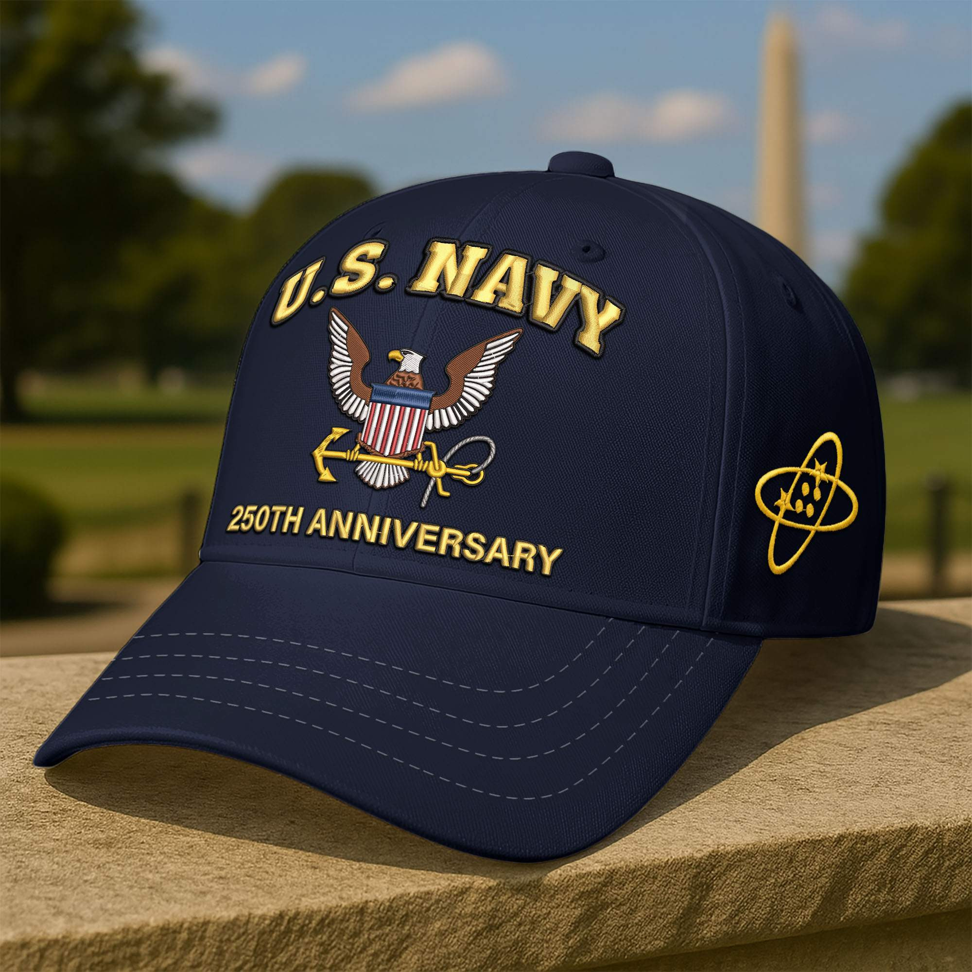 Premium US Navy Embroidered Cap CPVC300911