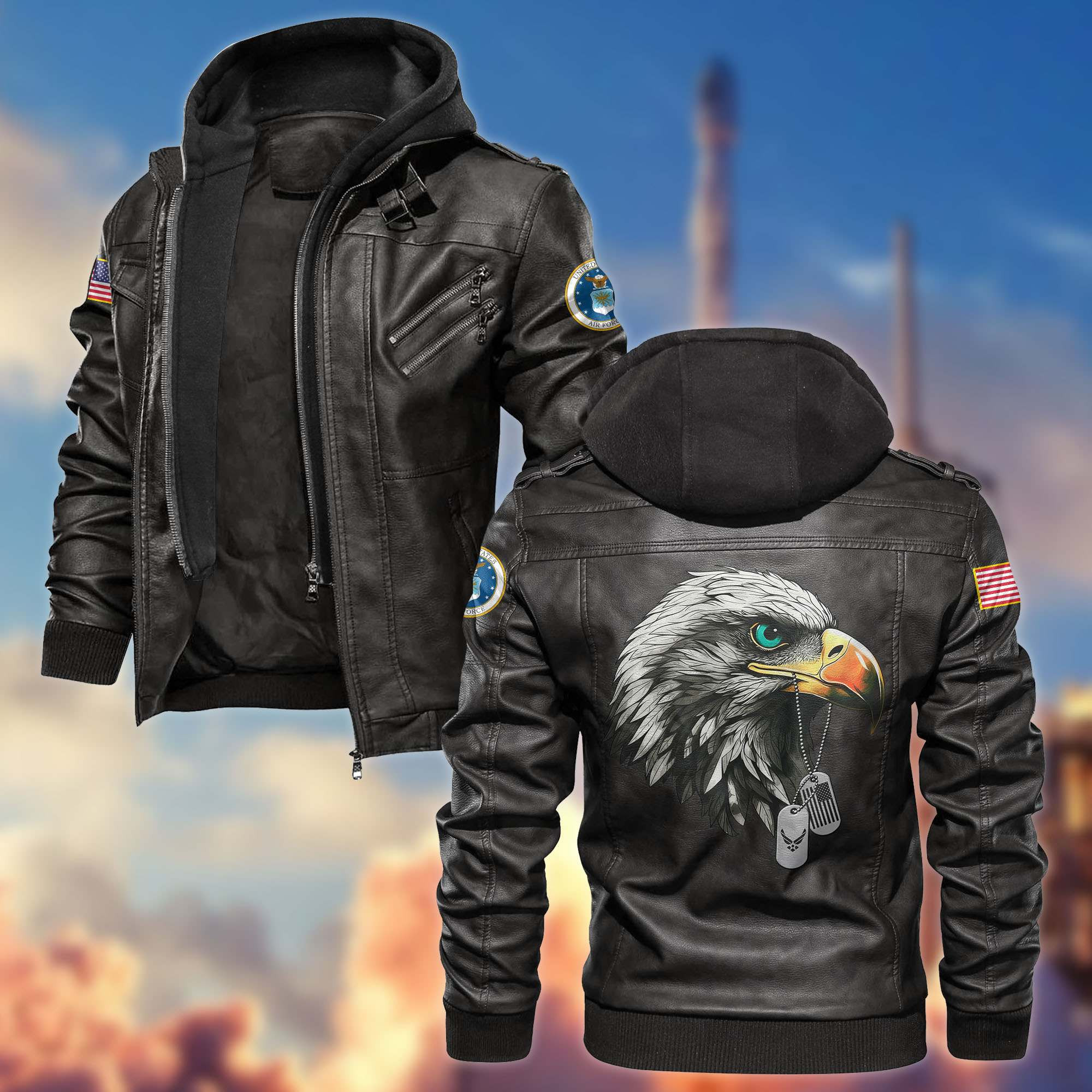Premium USAF Leather Jacket CPVC141010