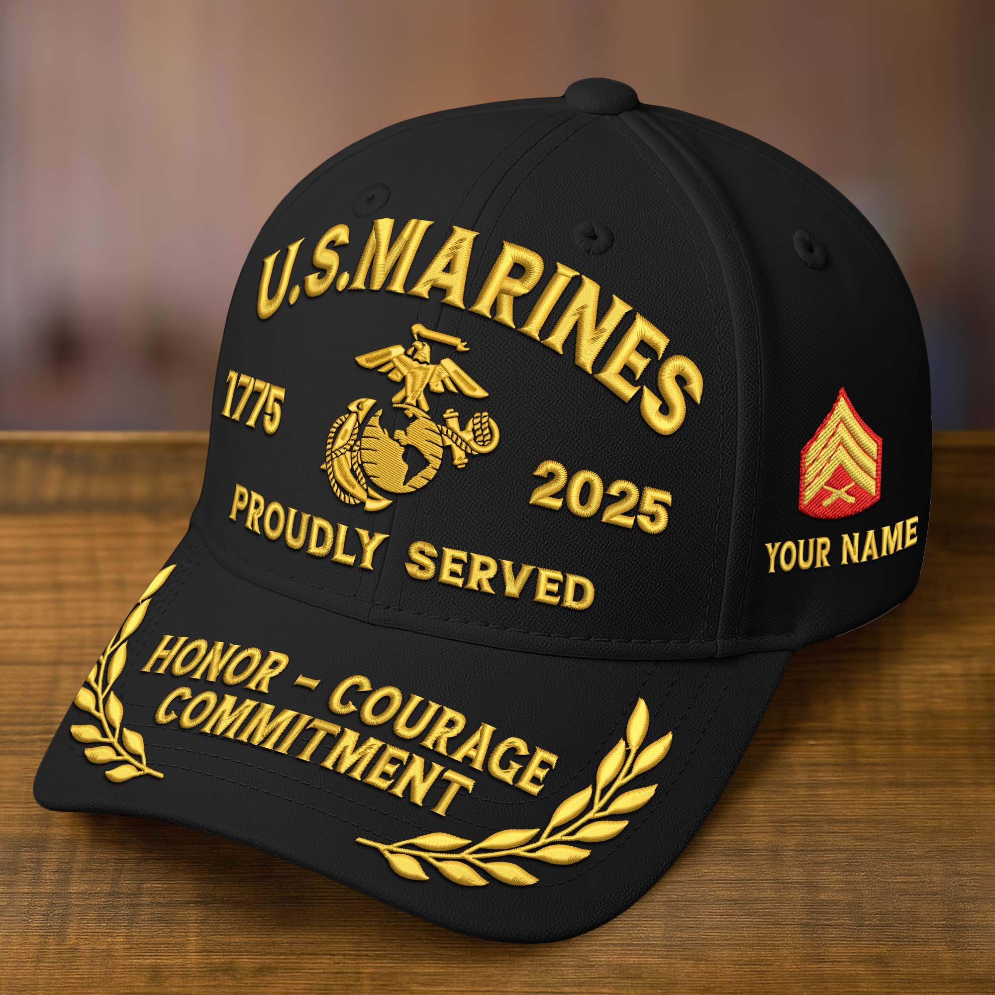 Premium Custom USMC Embroidered Cap CPVC271011