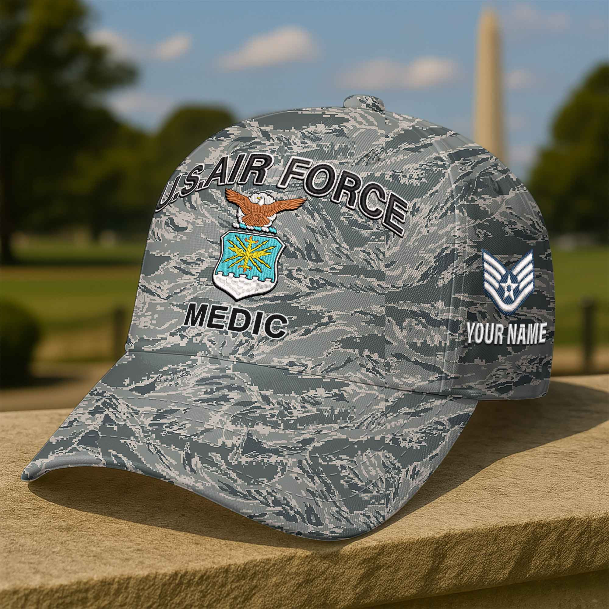 Premium Custom USAF Medic Embroidered Cap CPVC291110