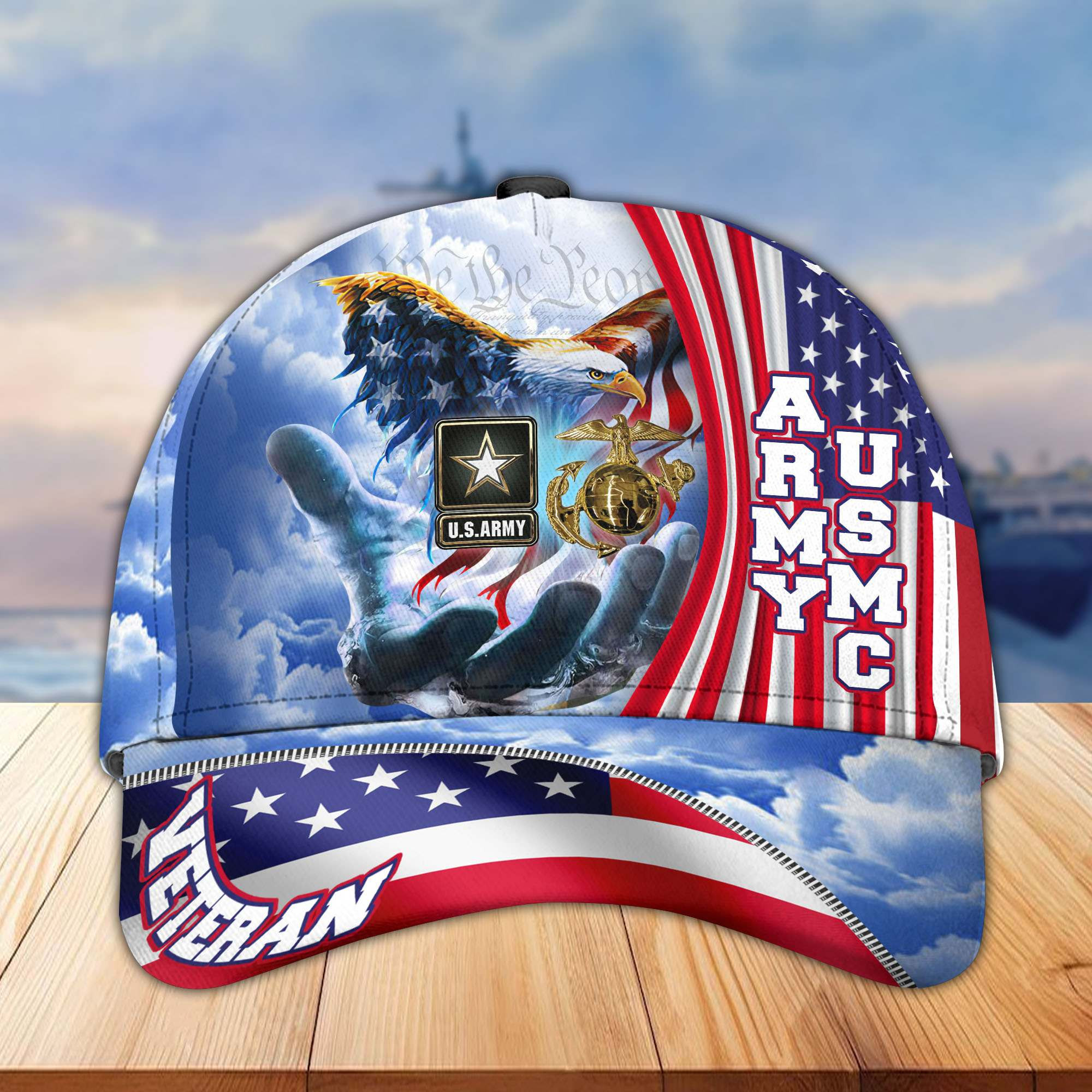 Premium US Army – USMC Cap CPVC291112