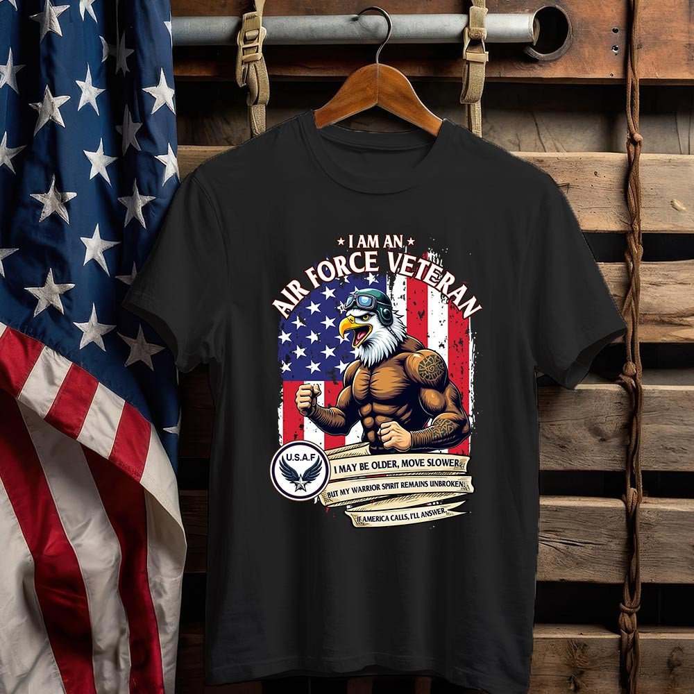 Premium US Air Force T-Shirt VPVC930628, Gifts For USAF Veteran, Gifts On Father’s Day, Veterans Day