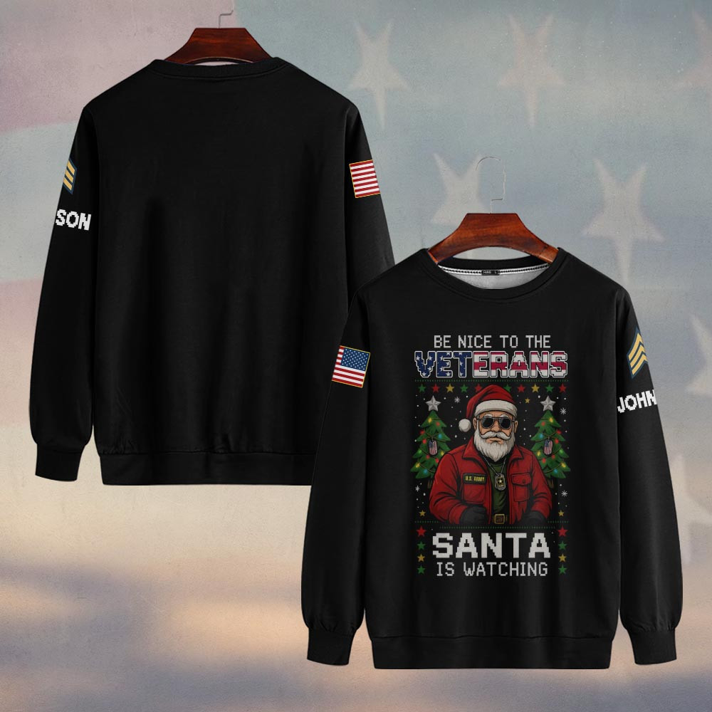 Premium Custom US Veteran Sweatshirt VPVC750024, Gifts For US Veteran, Gifts On Father’s Day, Veterans Day