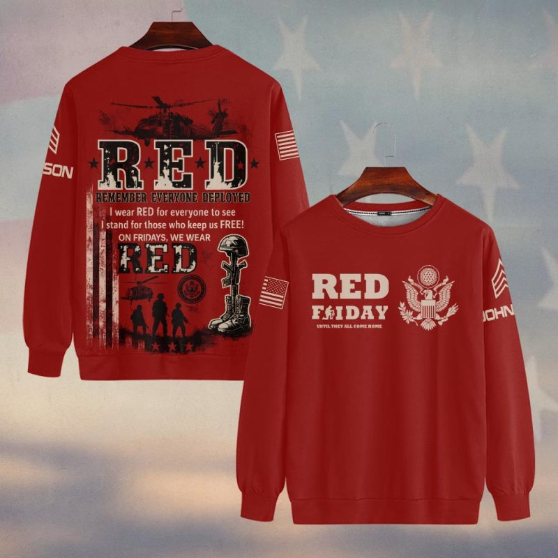 Premium Custom US Army Sweatshirt VPVC750274, Gifts For US Army Veteran, Gifts On Father’s Day, Veterans Day