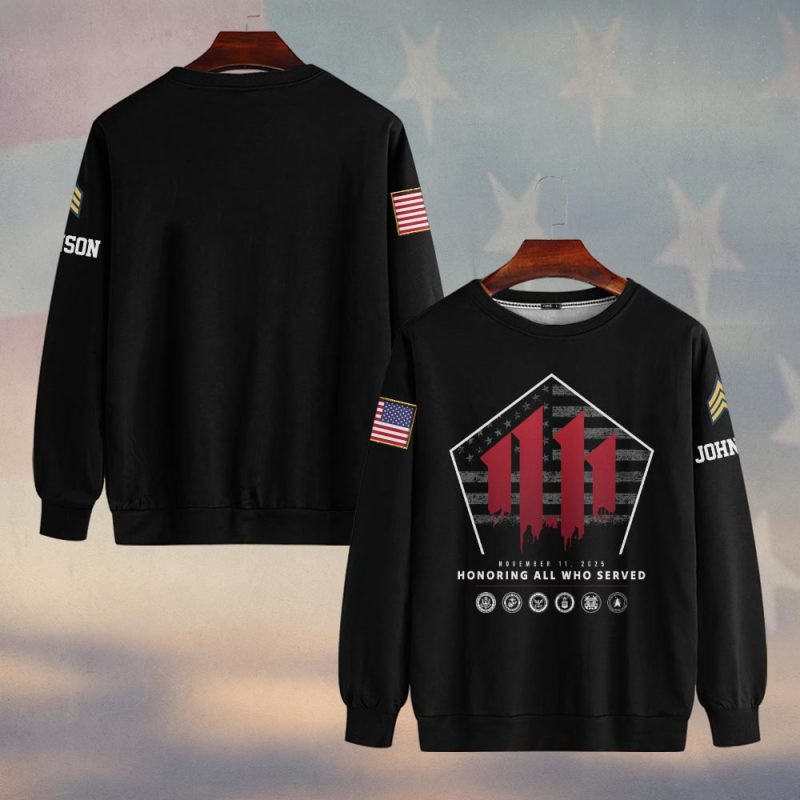 Premium Custom US Veteran Sweatshirt VPVC750290, Gifts For US Veteran, Gifts On Father’s Day, Veterans Day