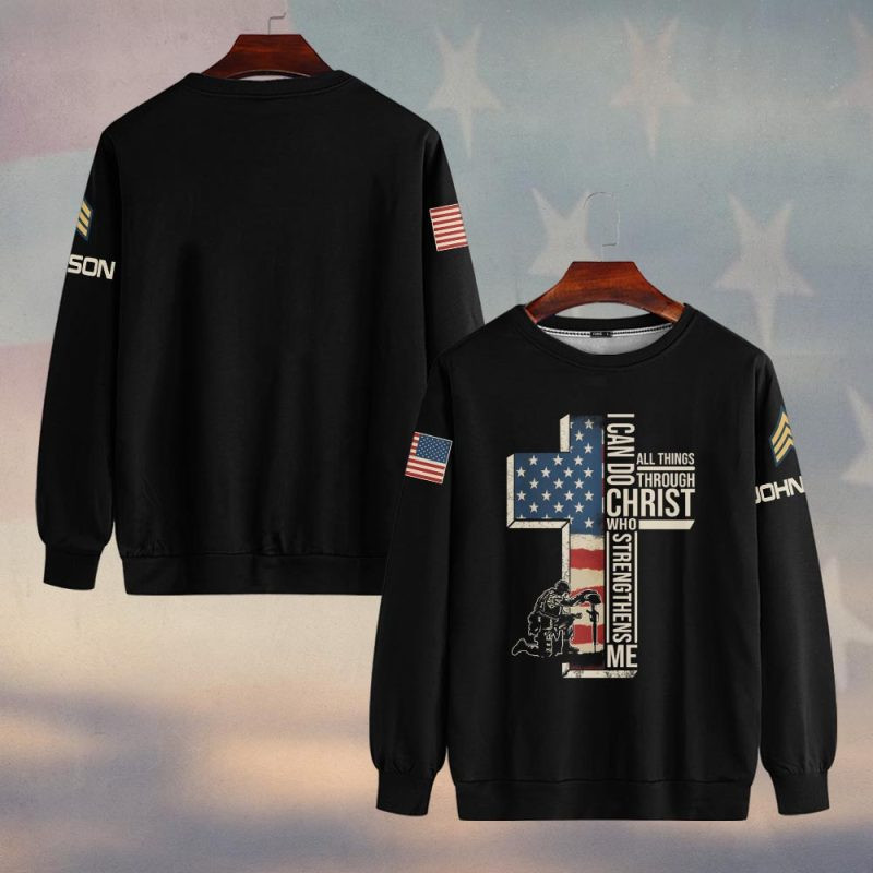 Premium Custom US Veteran Sweatshirt VPVC750291, Gifts For US Veteran, Gifts On Father’s Day, Veterans Day