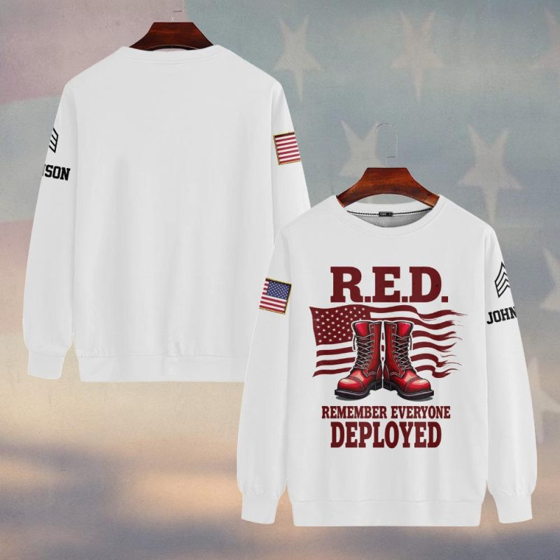 Premium Custom US Veteran Sweatshirt VPVC750294, Gifts For US Veteran, Gifts On Father’s Day, Veterans Day