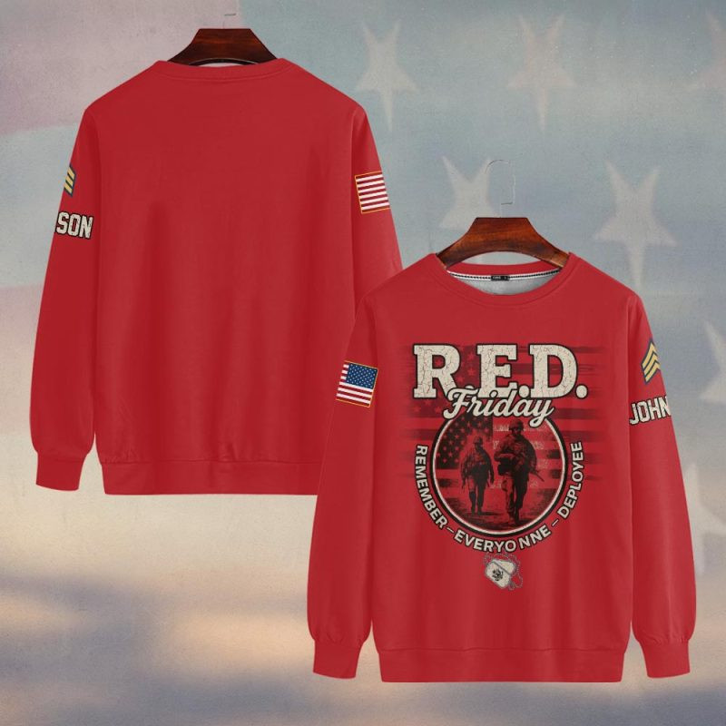 Premium Custom US Army Sweatshirt VPVC750478, Gifts For US Army Veteran, Gifts On Father’s Day, Veterans Day