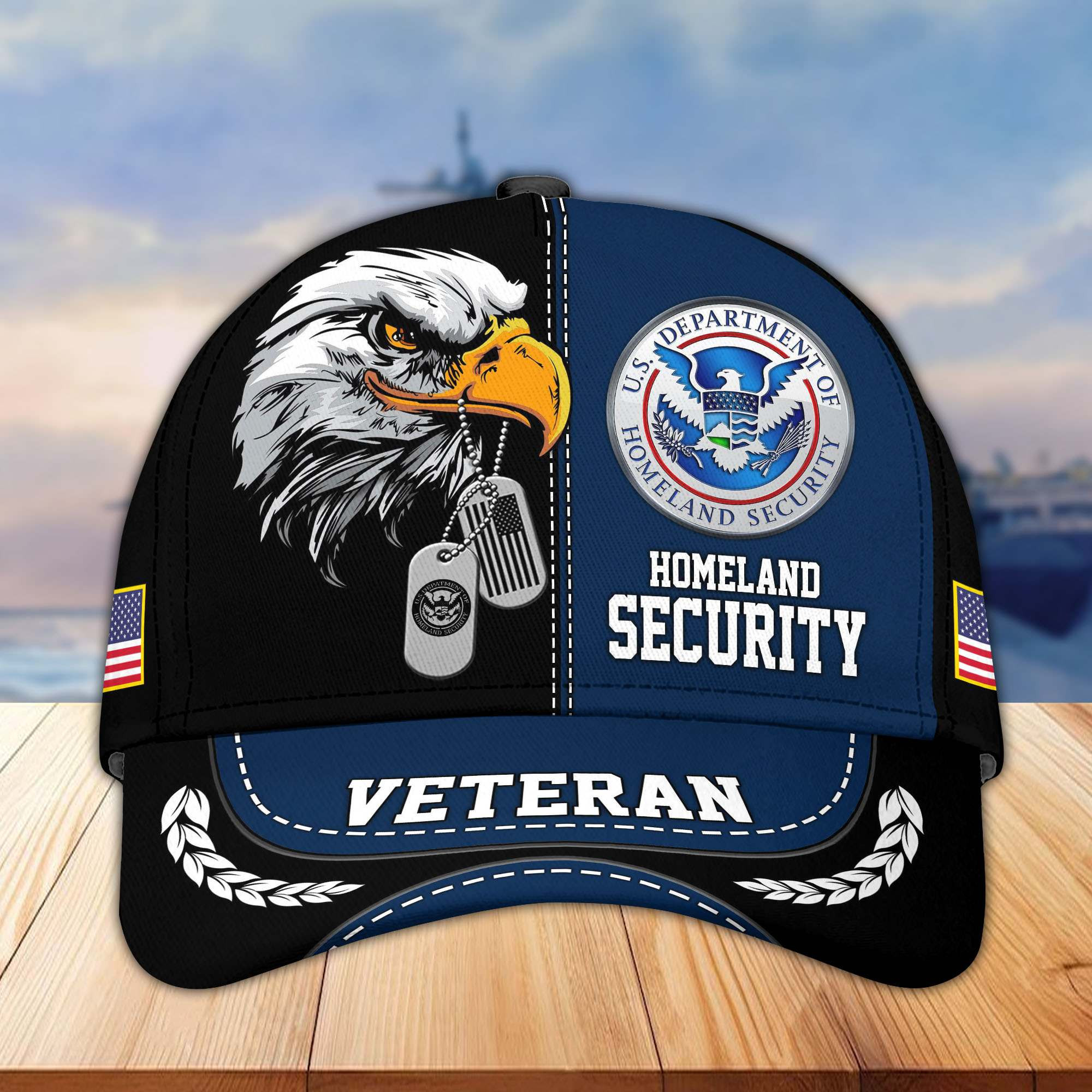 Premium US NSA, US Homeland Security Veteran Cap CPVC231211