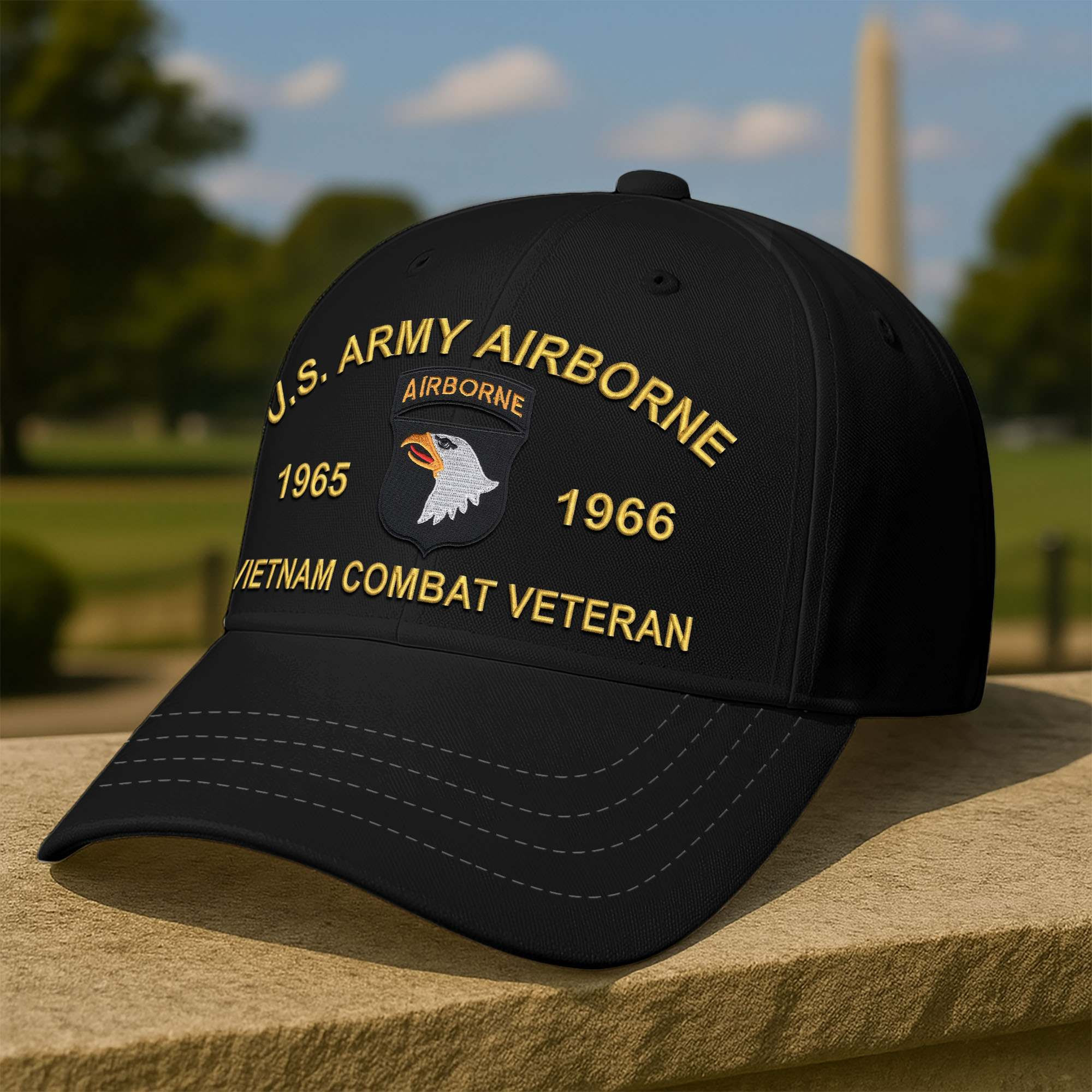 Premium Custom US Army Vietnam Combat Veteran Embroidered Cap CPVC060110