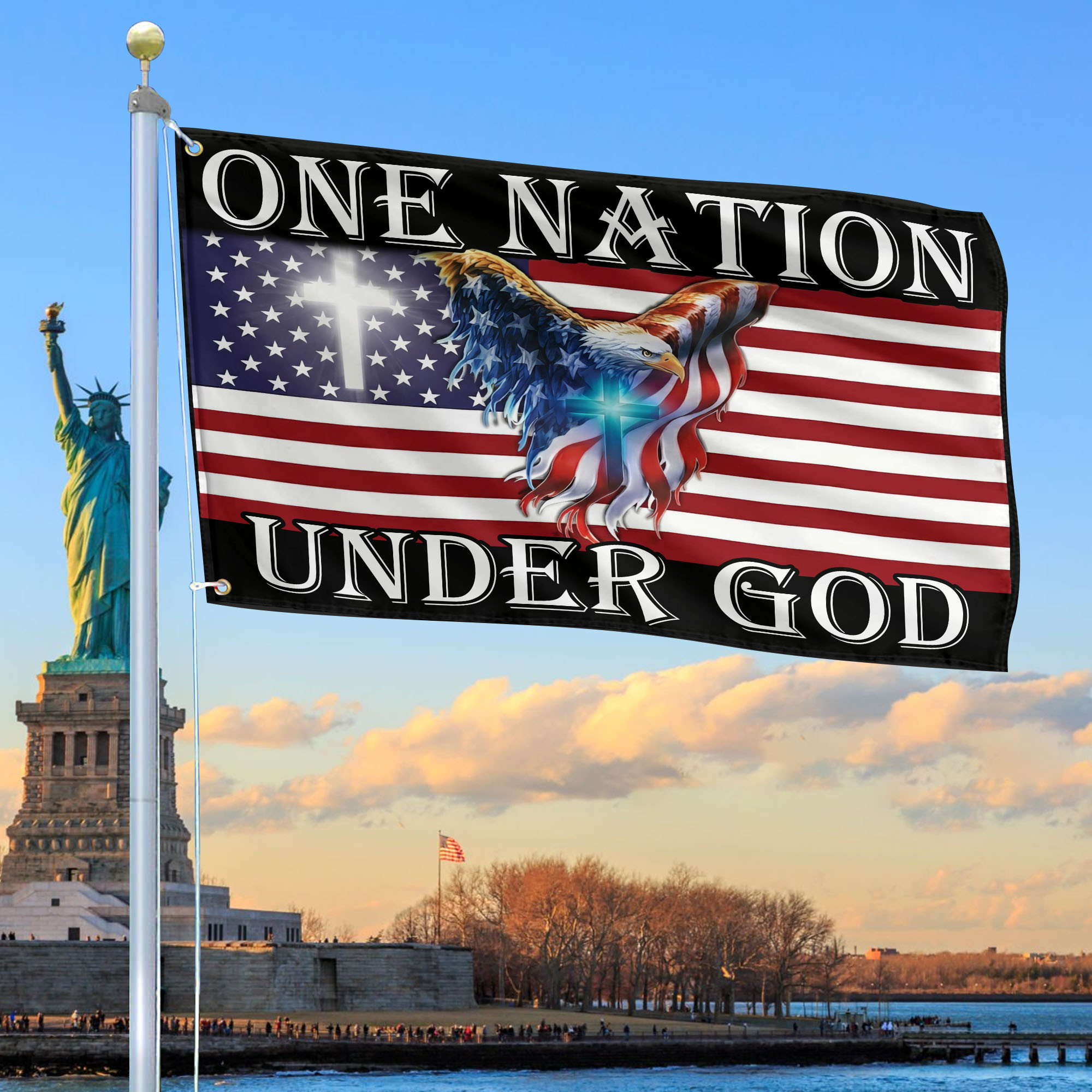 Premium America 250th Anniversary Grommet Flag VPVC120084, America 250th Flag, America 250th Birthday, Best Gifts On Independence Day, Veterans Day