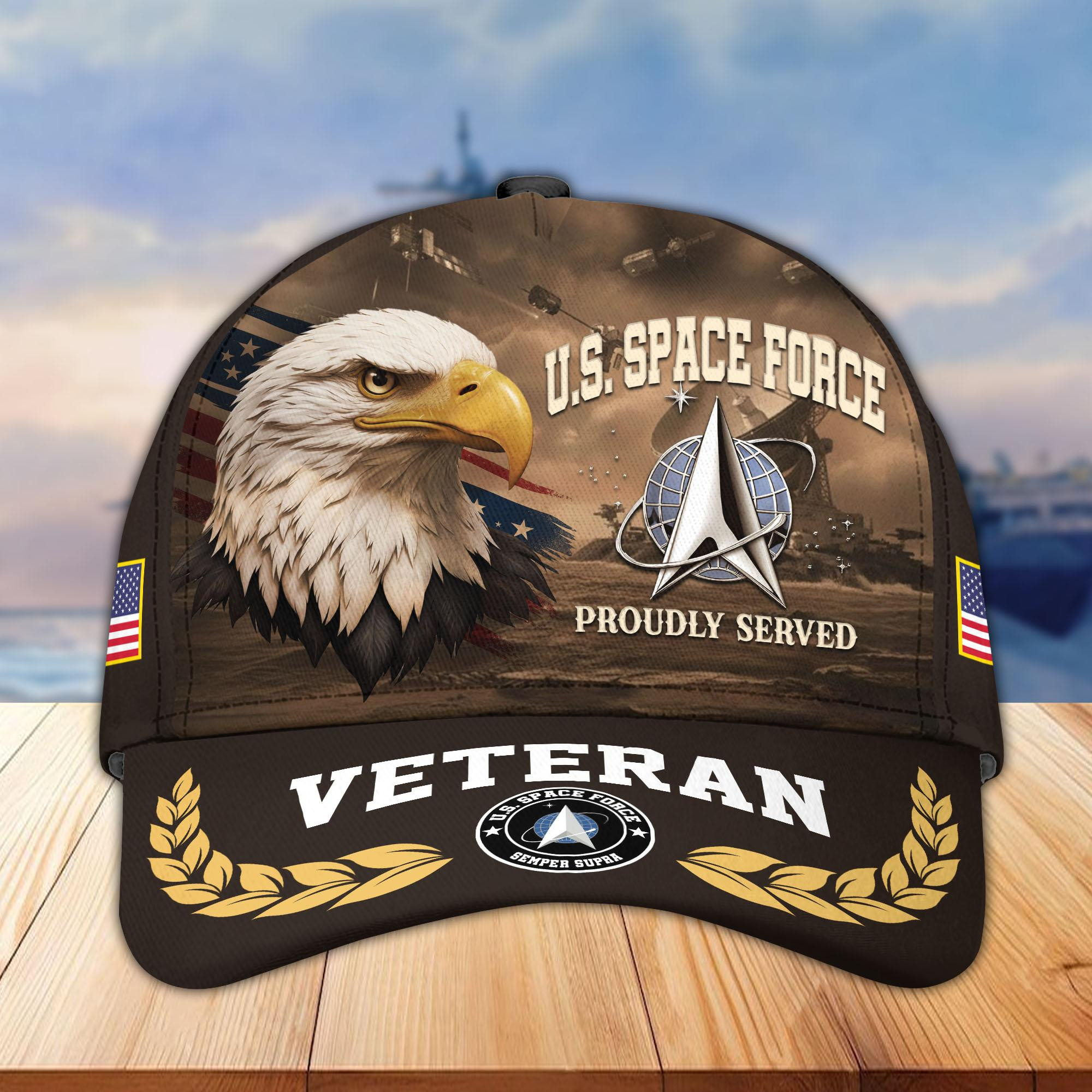 Premium US Veterans Baseball Hats CPHN060112, Gifts for US Veterans, Gifts on Veterans Day