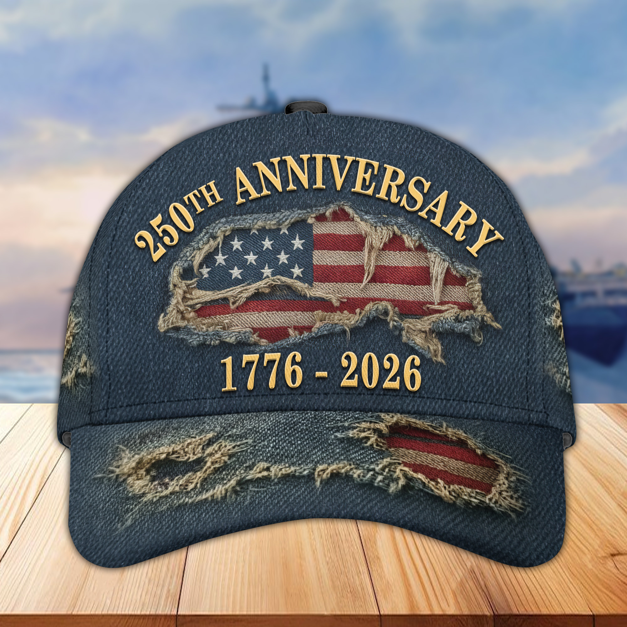 Premium America 250th Anniversary Hat VPVC020002, America 250th Cap, America 250th Birthday, Best Gifts On Independence Day, Veterans Day