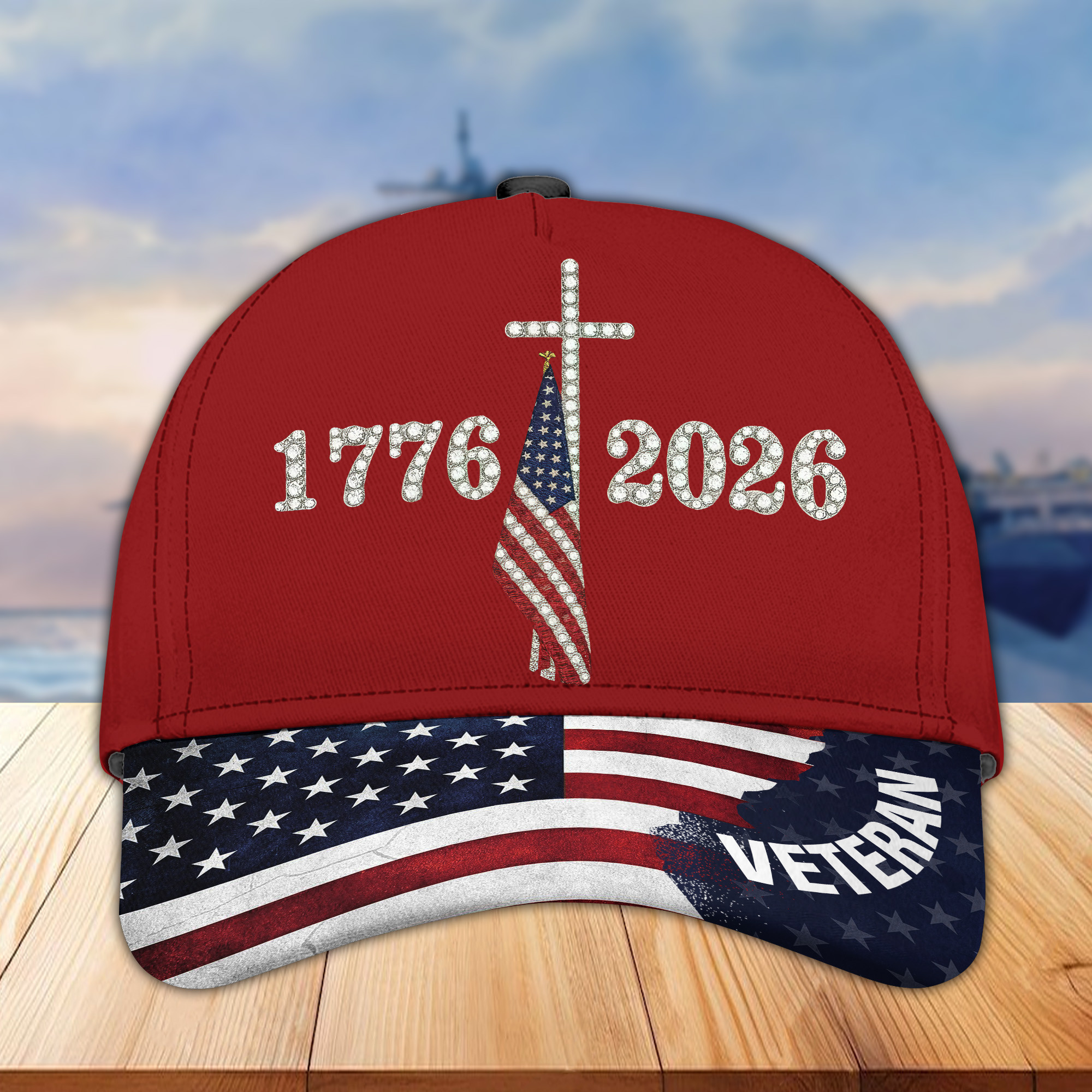 Premium America 250th Anniversary Hat VPVC020004, America 250th Cap, America 250th Birthday, Best Gifts On Independence Day, Veterans Day