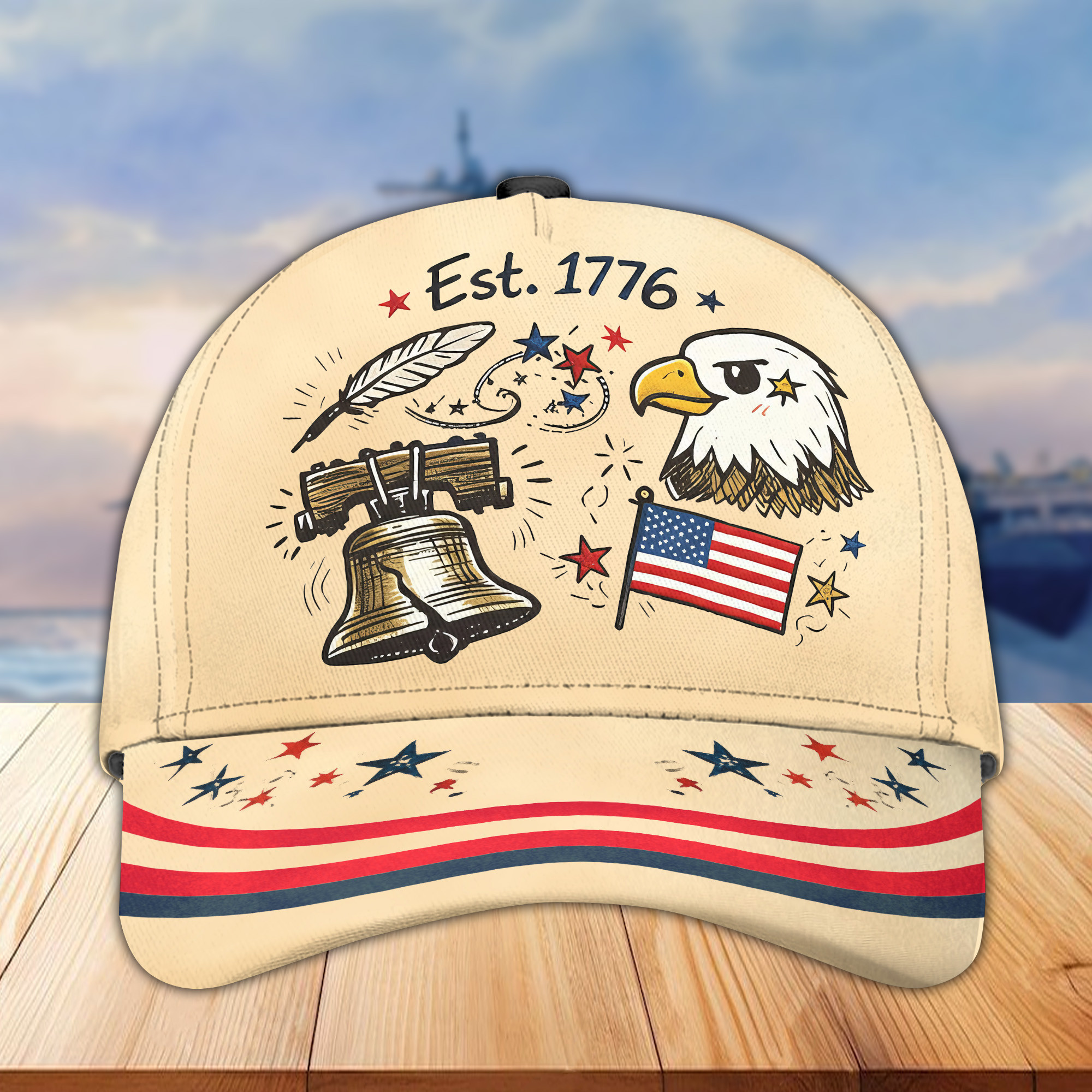 Premium America 250th Anniversary Hat VPVC020005, America 250th Cap, America 250th Birthday, Best Gifts On Independence Day, Veterans Day