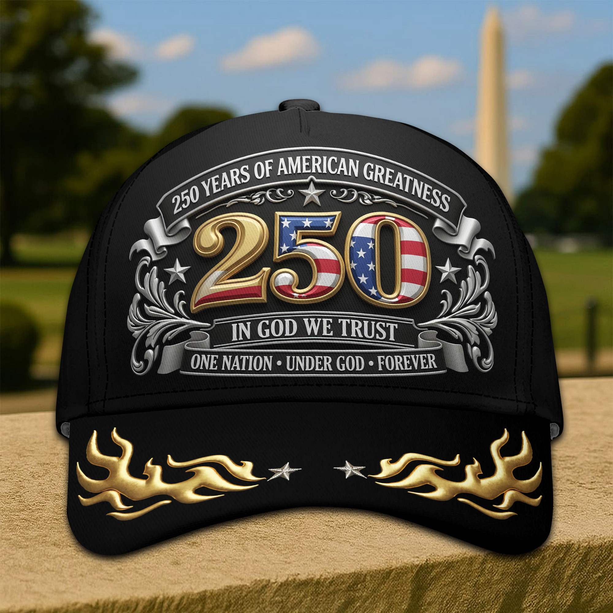 Premium America 250th Anniversary Hat VPVC020011, America 250th Cap, America 250th Birthday, Best Gifts On Independence Day, Veterans Day