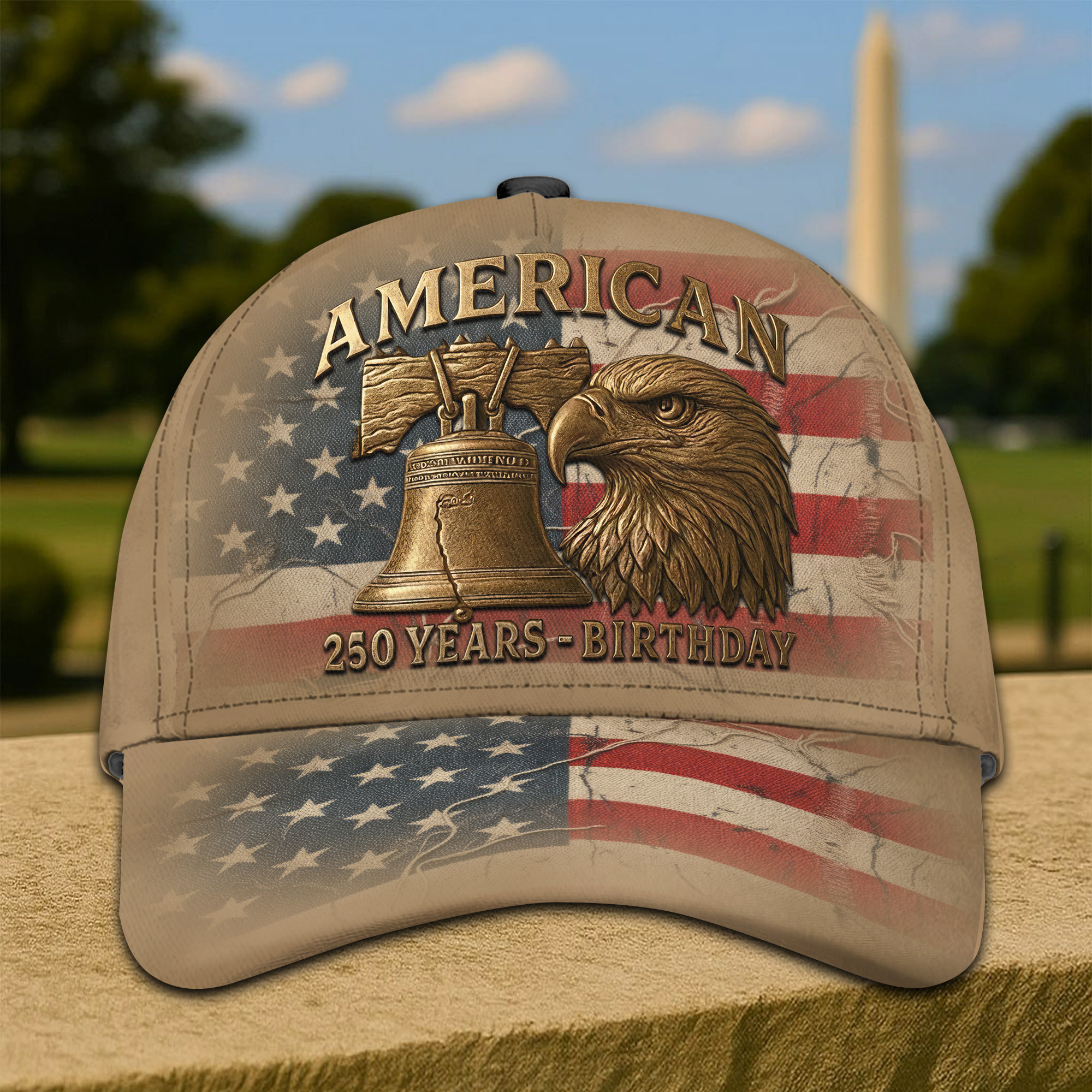 Premium America 250th Anniversary Hat VPVC020014, America 250th Cap, America 250th Birthday, Best Gifts On Independence Day, Veterans Day