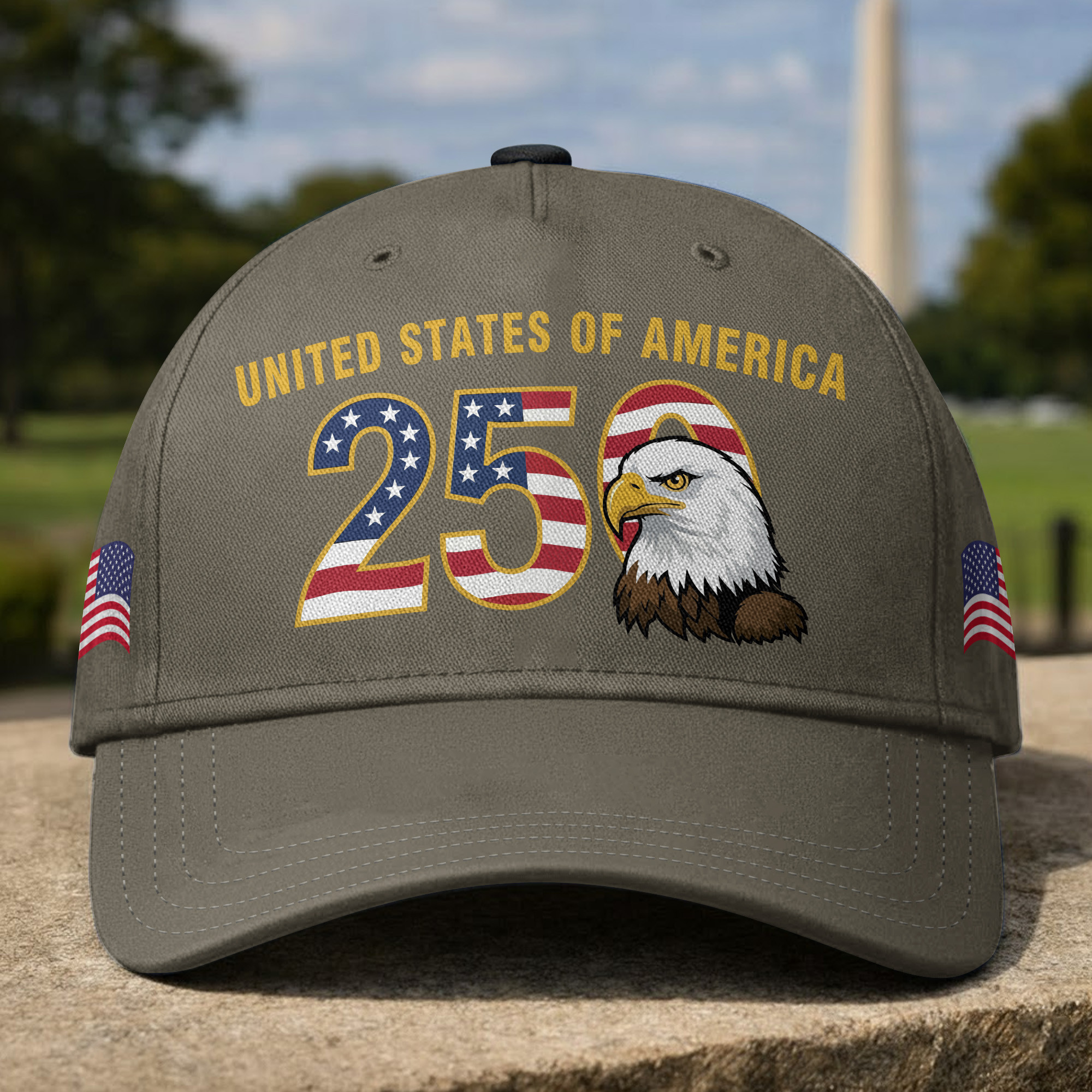 Premium America 250th Anniversary Hat VPVC020026, America 250th Cap, America 250th Birthday, Best Gifts On Independence Day, Veterans Day