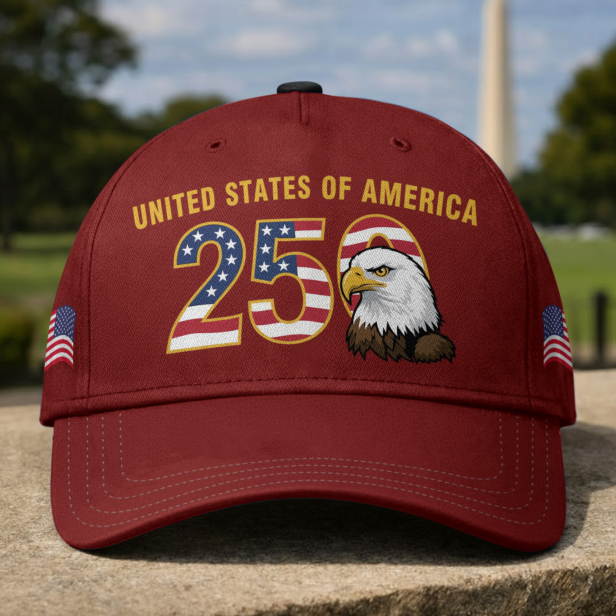 Premium America 250th Anniversary Hat VPVC020028, America 250th Cap, America 250th Birthday, Best Gifts On Independence Day, Veterans Day