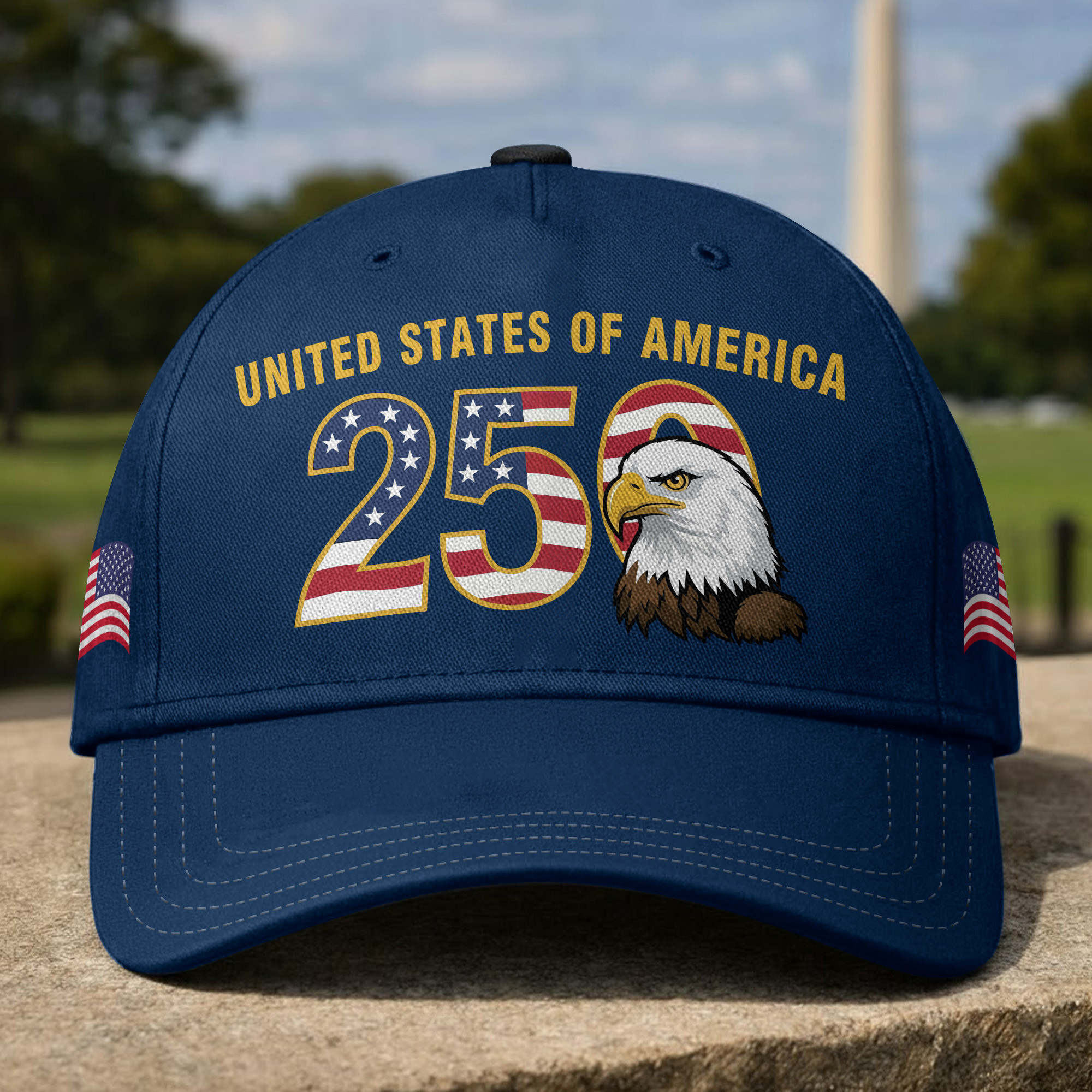 Premium America 250th Anniversary Hat VPVC020029, America 250th Cap, America 250th Birthday, Best Gifts On Independence Day, Veterans Day