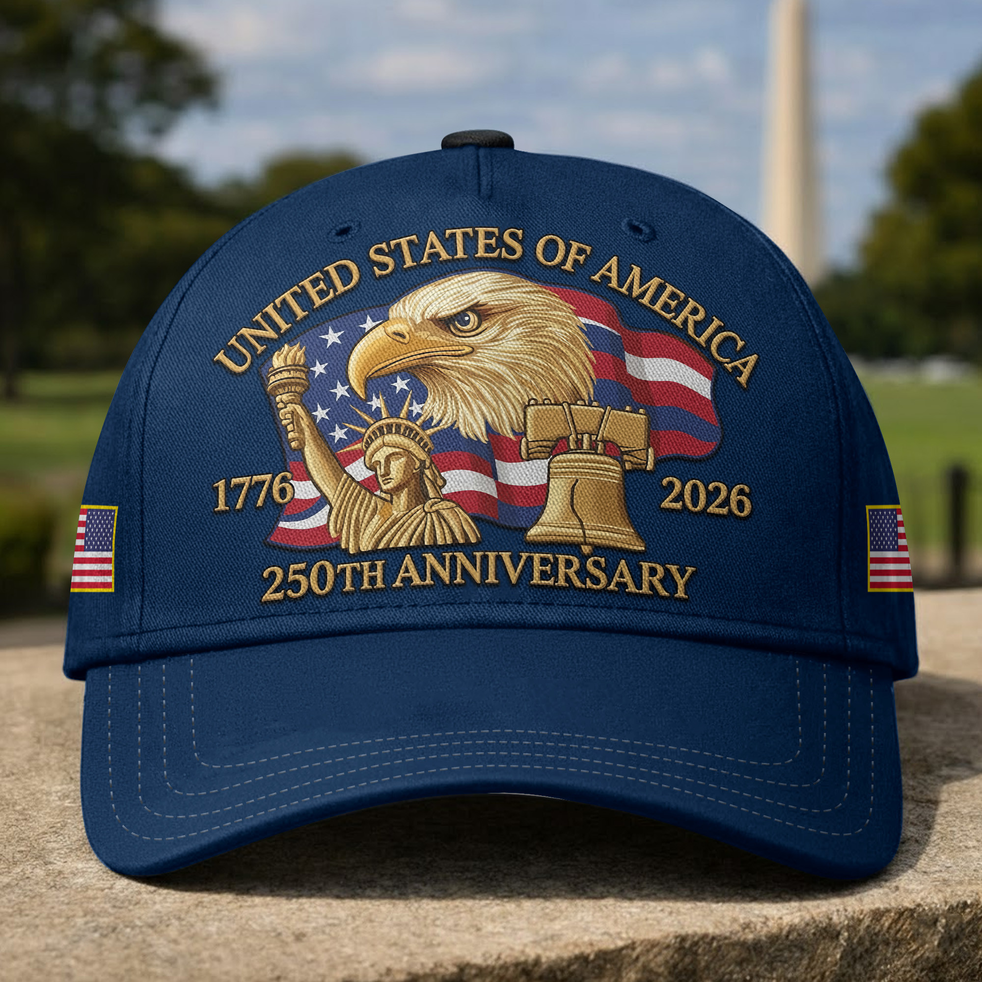 Premium America 250th Anniversary Hat VPVC020054, America 250th Cap, America 250th Birthday, Best Gifts On Independence Day, Veterans Day