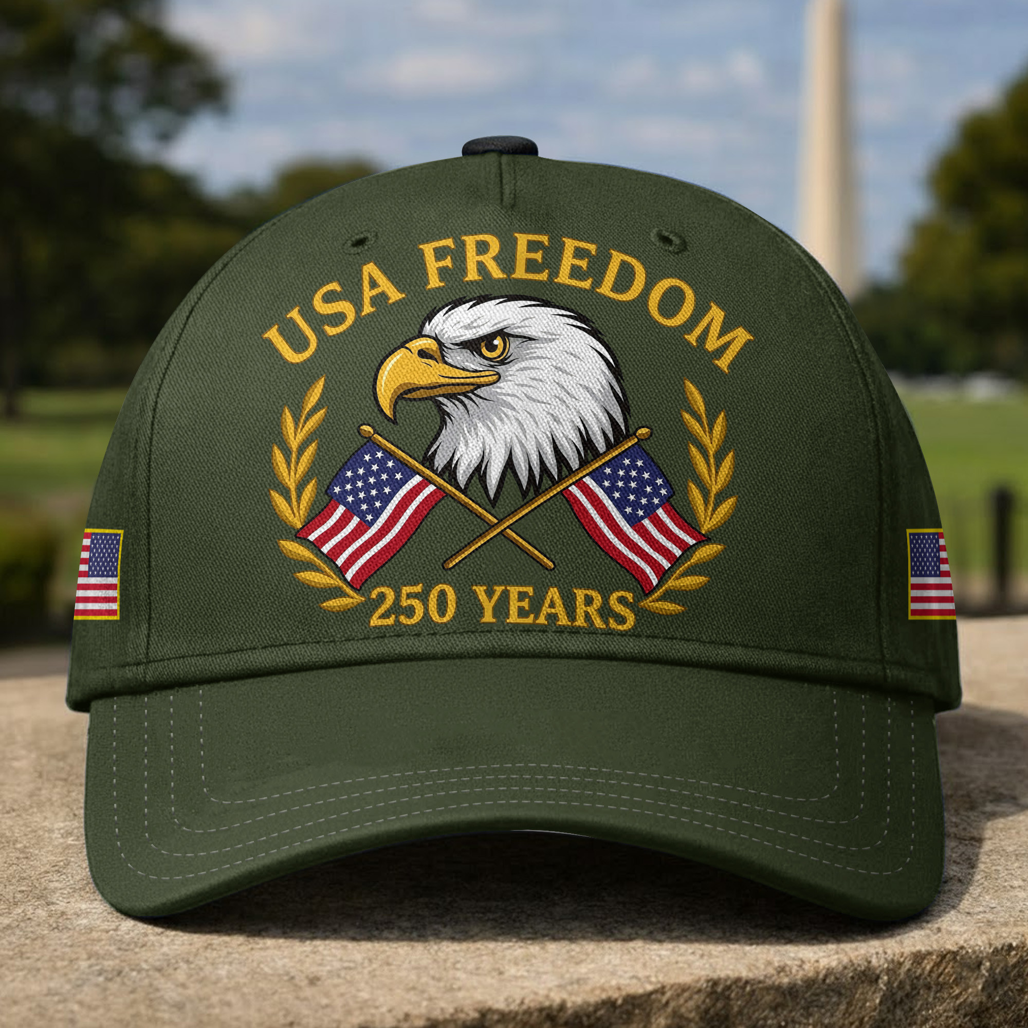 Premium America 250th Anniversary Hat VPVC020055, America 250th Cap, America 250th Birthday, Best Gifts On Independence Day, Veterans Day