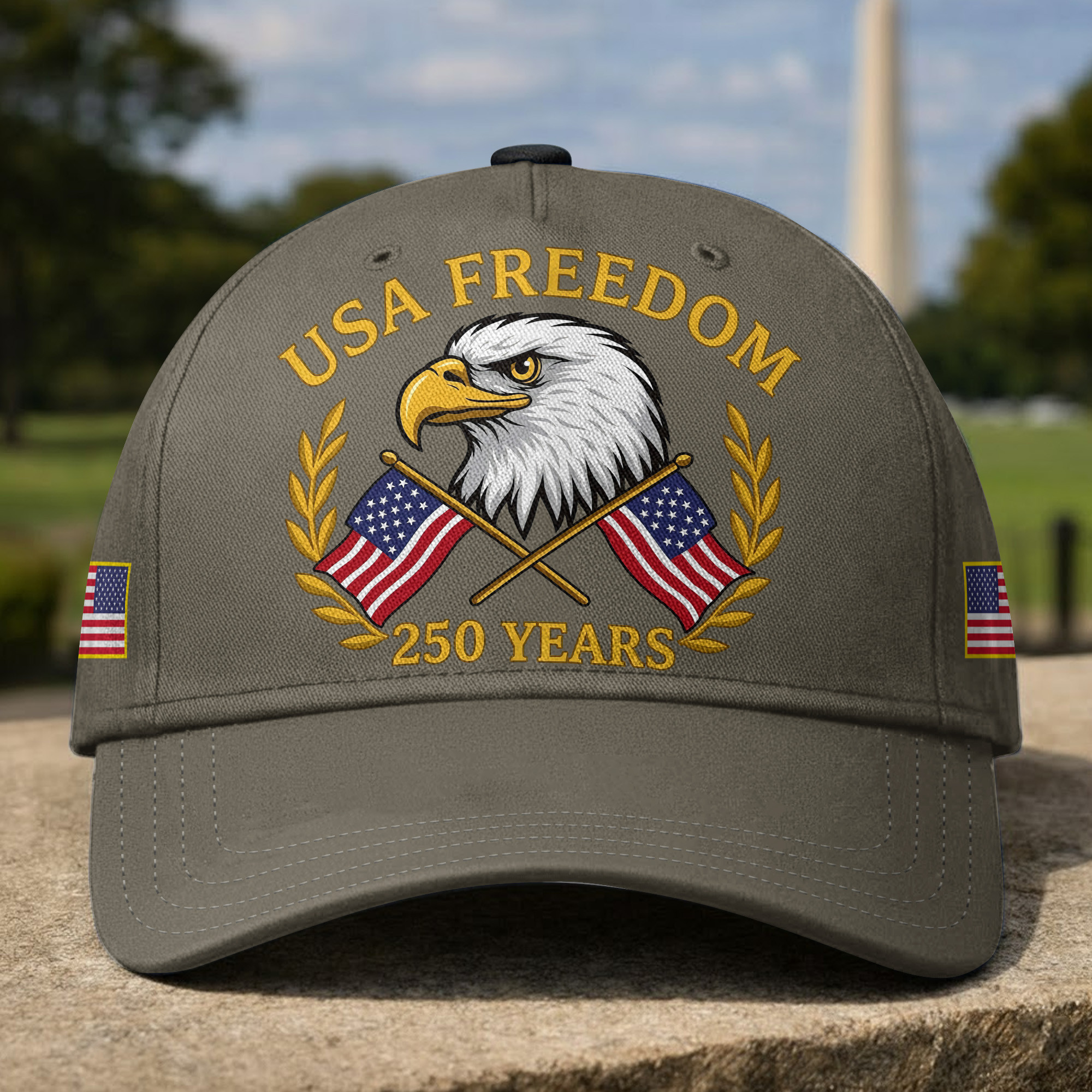 Premium America 250th Anniversary Hat VPVC020056, America 250th Cap, America 250th Birthday, Best Gifts On Independence Day, Veterans Day