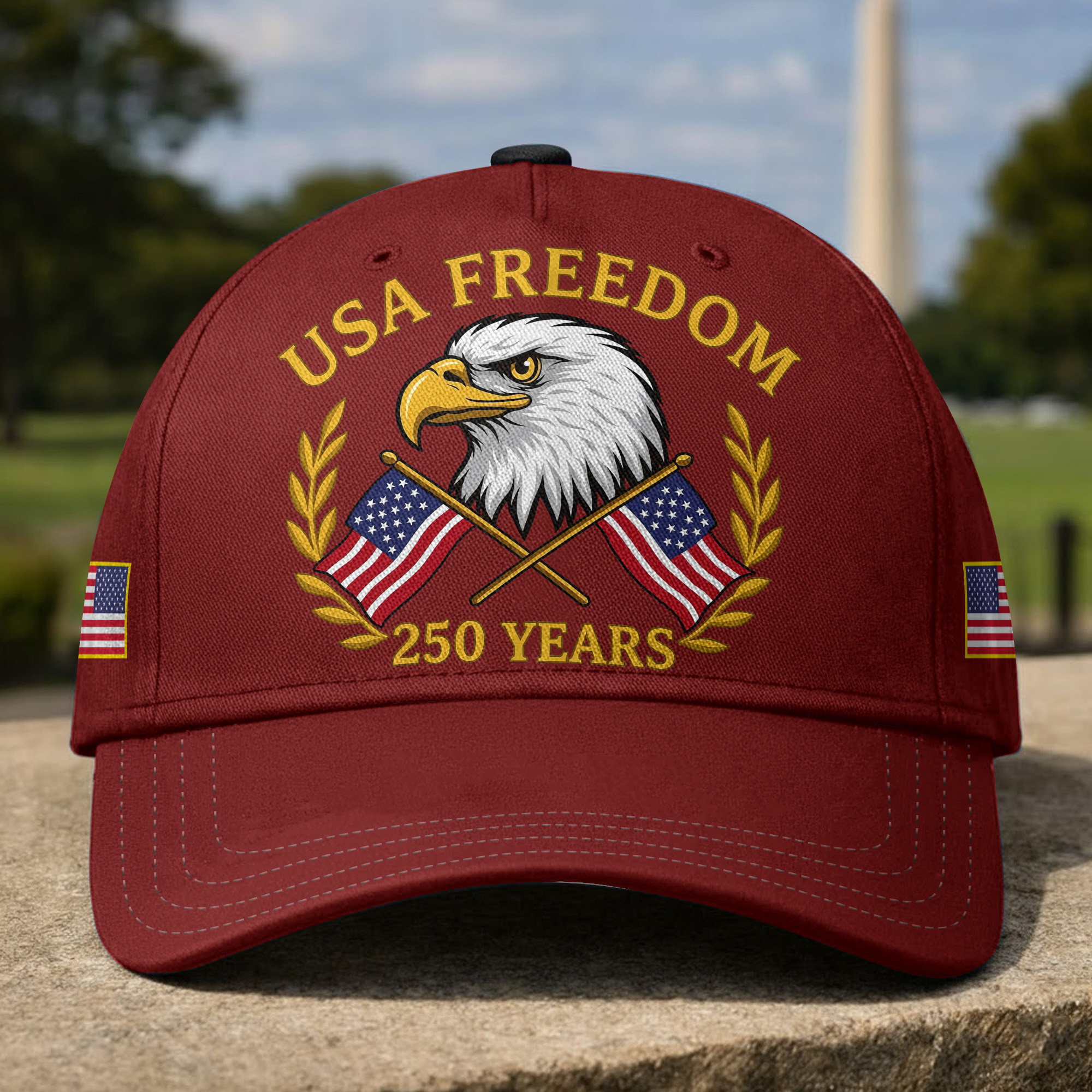 Premium America 250th Anniversary Hat VPVC020058, America 250th Cap, America 250th Birthday, Best Gifts On Independence Day, Veterans Day