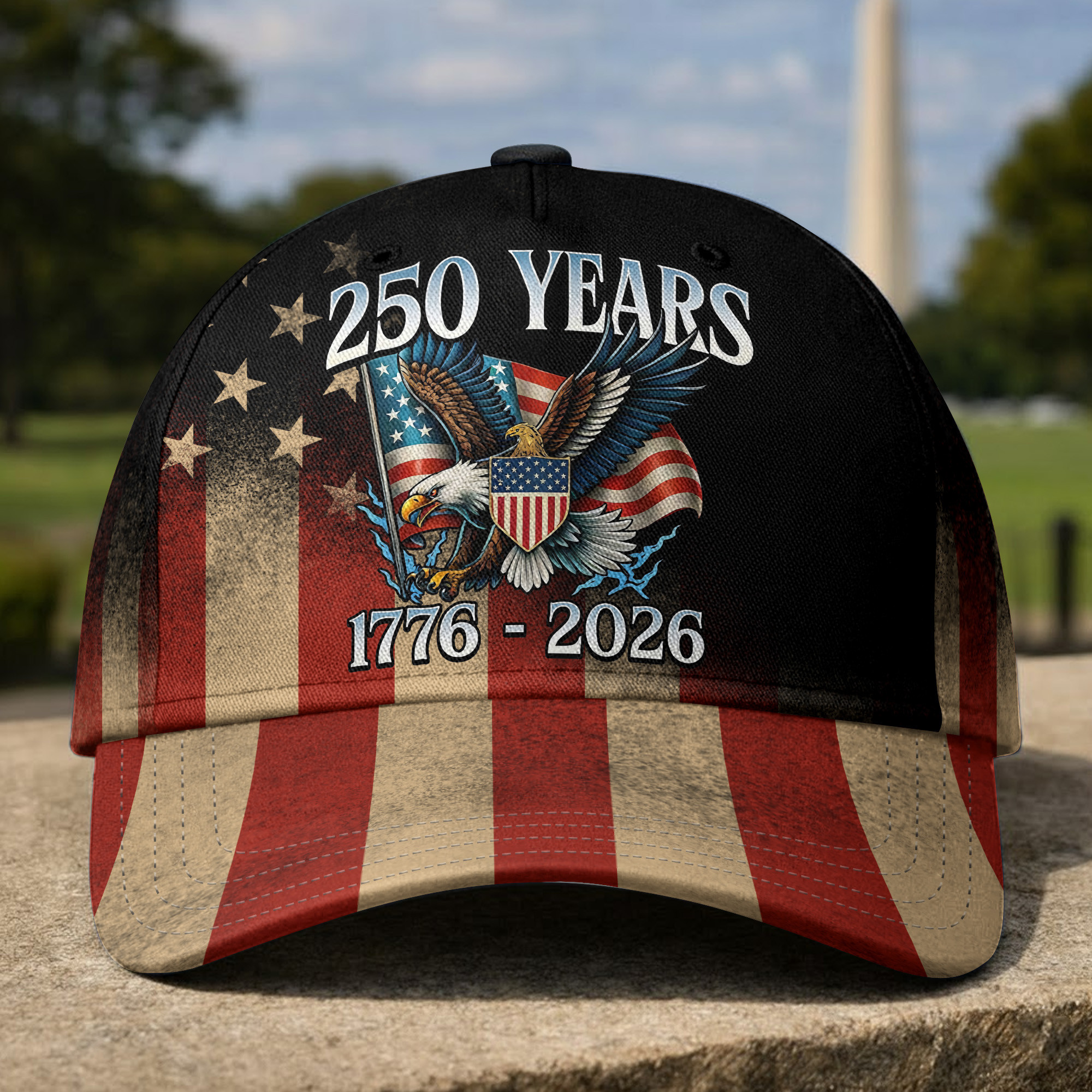 Premium America 250th Anniversary Hat VPVC020060, America 250th Cap, America 250th Birthday, Best Gifts On Independence Day, Veterans Day