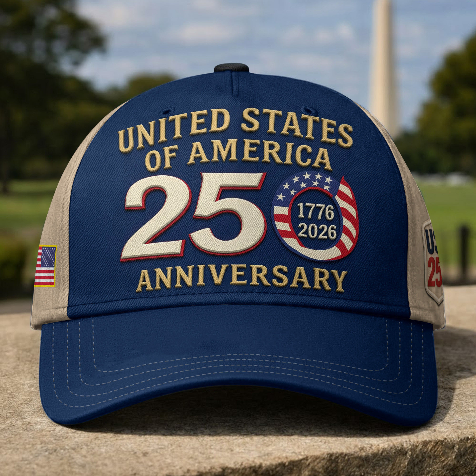 Premium America 250th Anniversary Hat VPVC020066, America 250th Cap, America 250th Birthday, Best Gifts On Independence Day, Veterans Day
