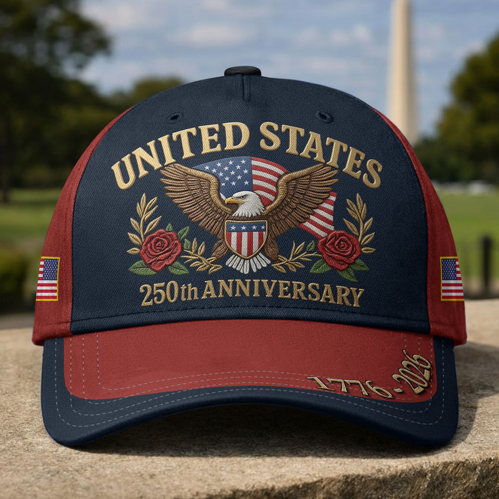 Premium America 250th Anniversary Hat VPVC020069, America 250th Cap, America 250th Birthday, Best Gifts On Independence Day, Veterans Day