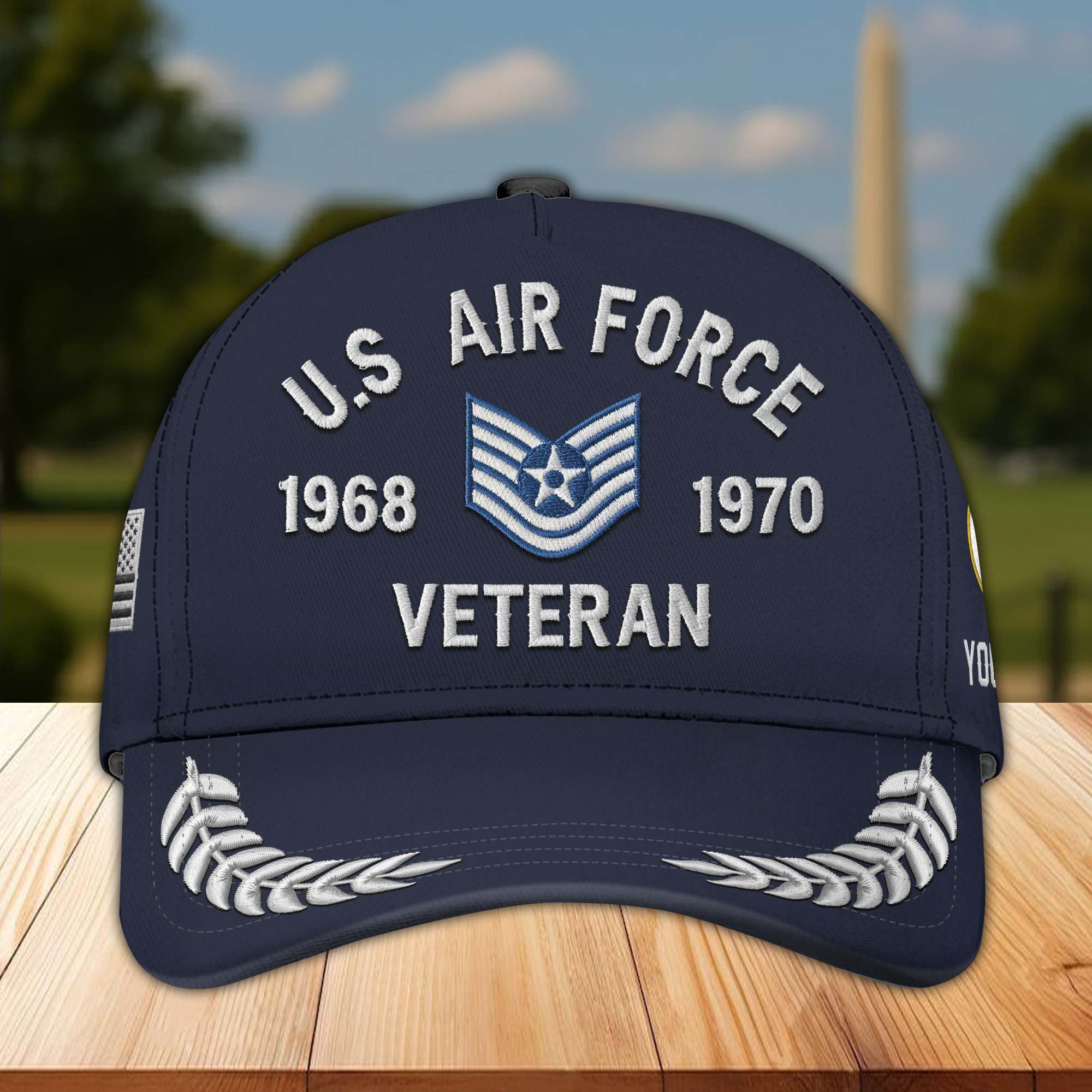Premium Custom USAF Veteran Embroidered Cap CPVC030210