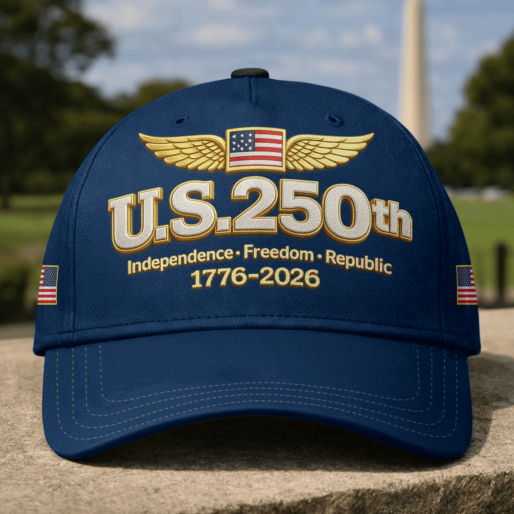 Premium America 250th Anniversary Hat VPVC020071, America 250th Cap, America 250th Birthday, Best Gifts On Independence Day, Veterans Day