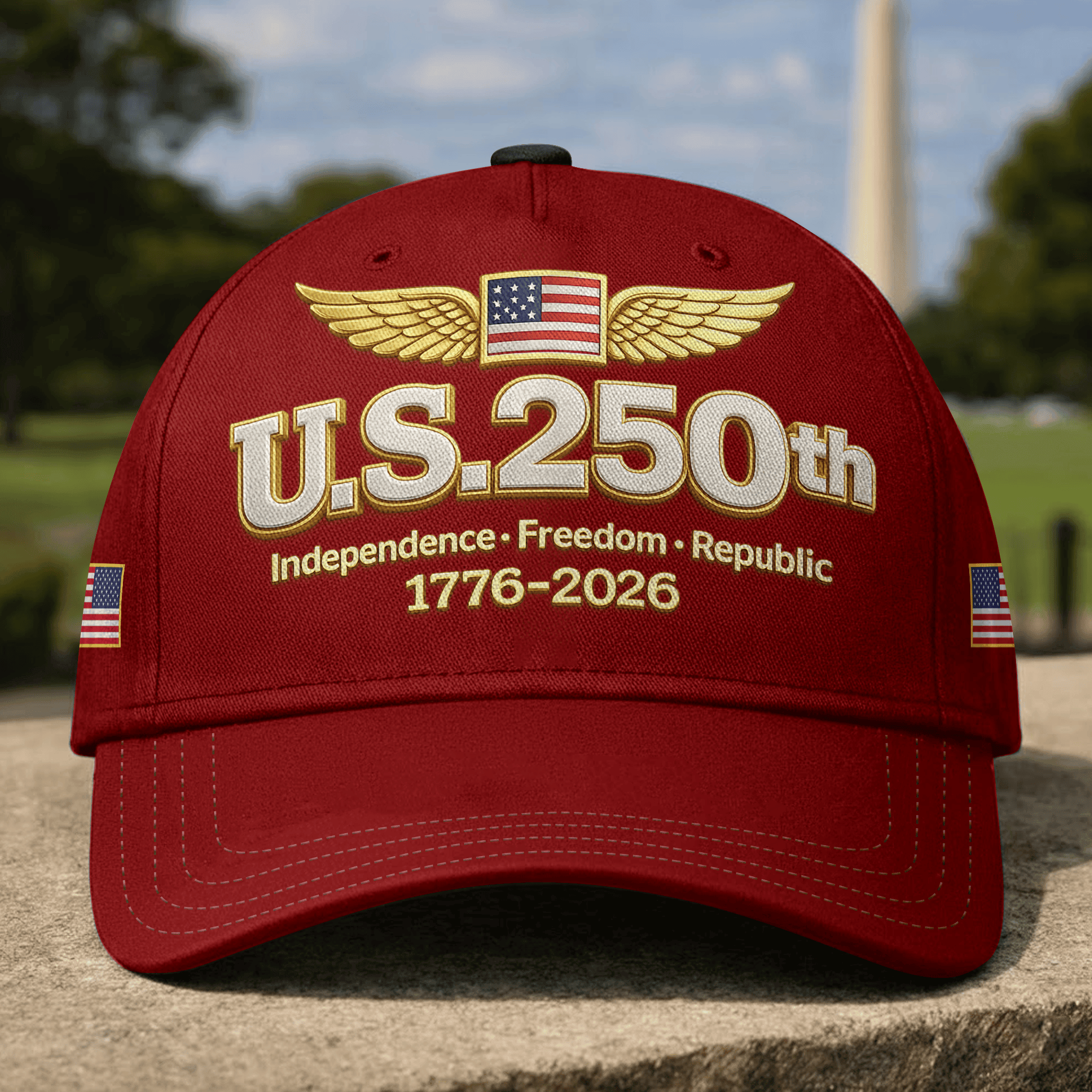 Premium America 250th Anniversary Hat VPVC020072, America 250th Cap, America 250th Birthday, Best Gifts On Independence Day, Veterans Day